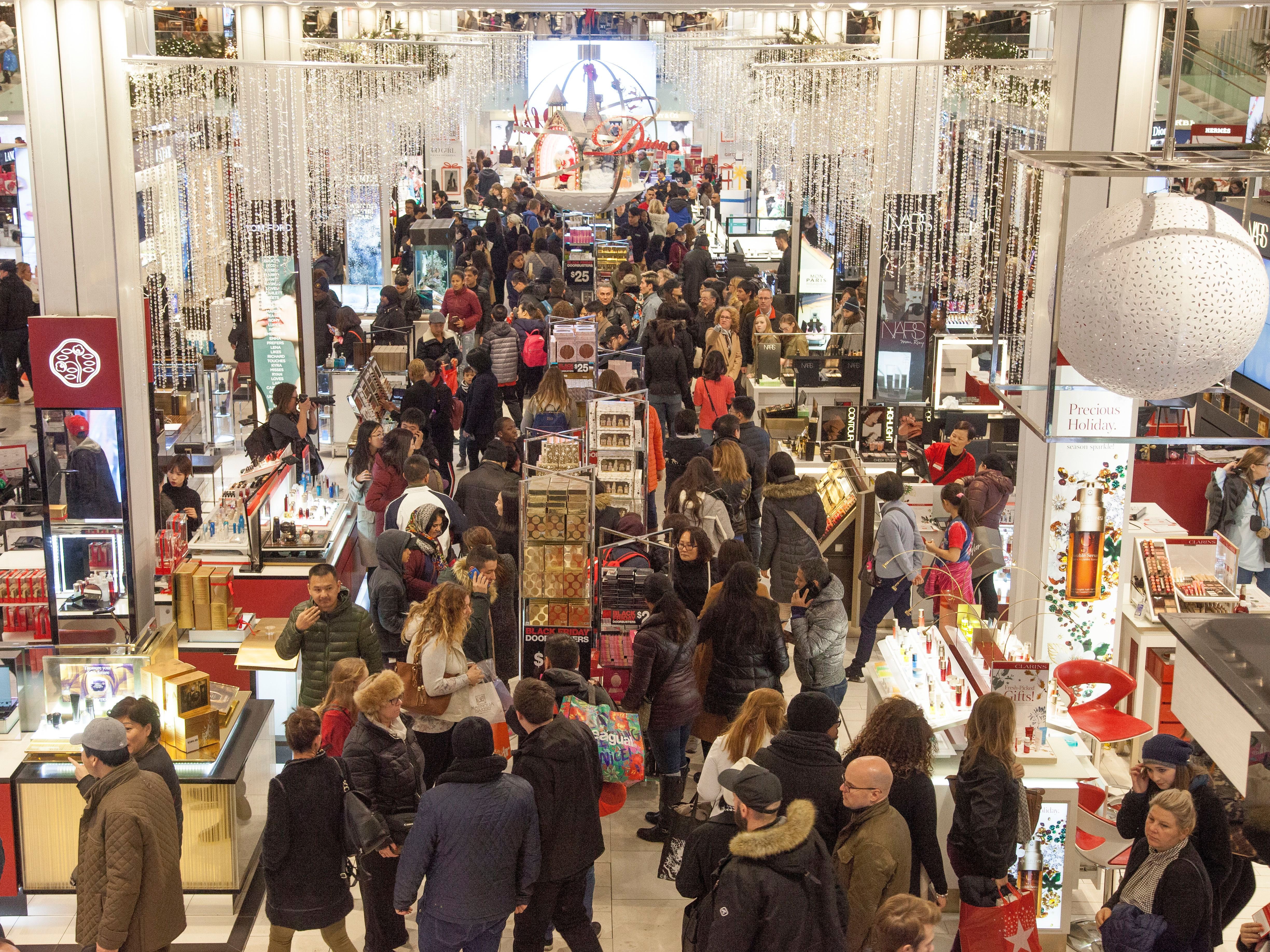 Macy's Herald Square Black Friday Opening, New York, USA - 23 Nov 2017