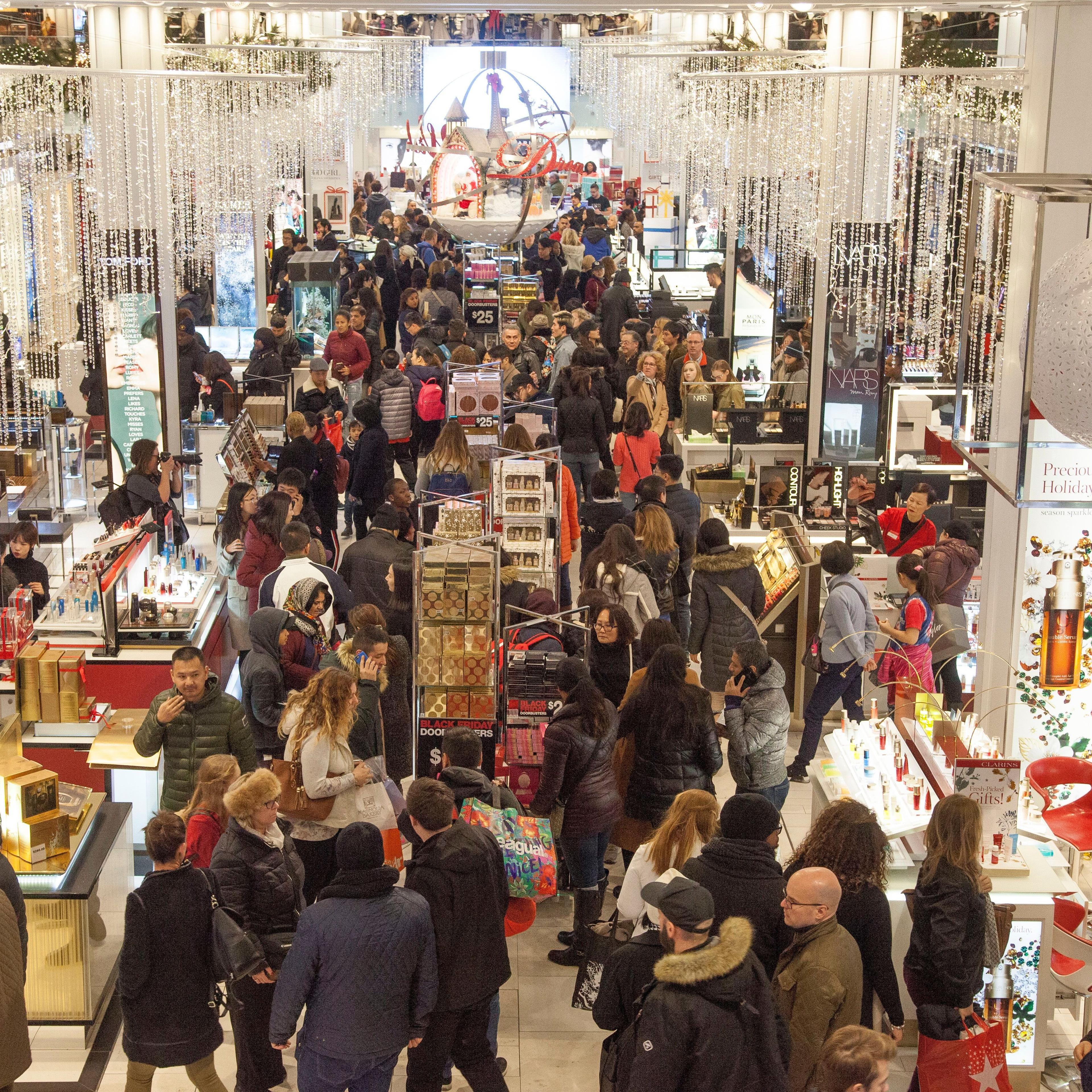 Macy's Herald Square Black Friday Opening, New York, USA - 23 Nov 2017