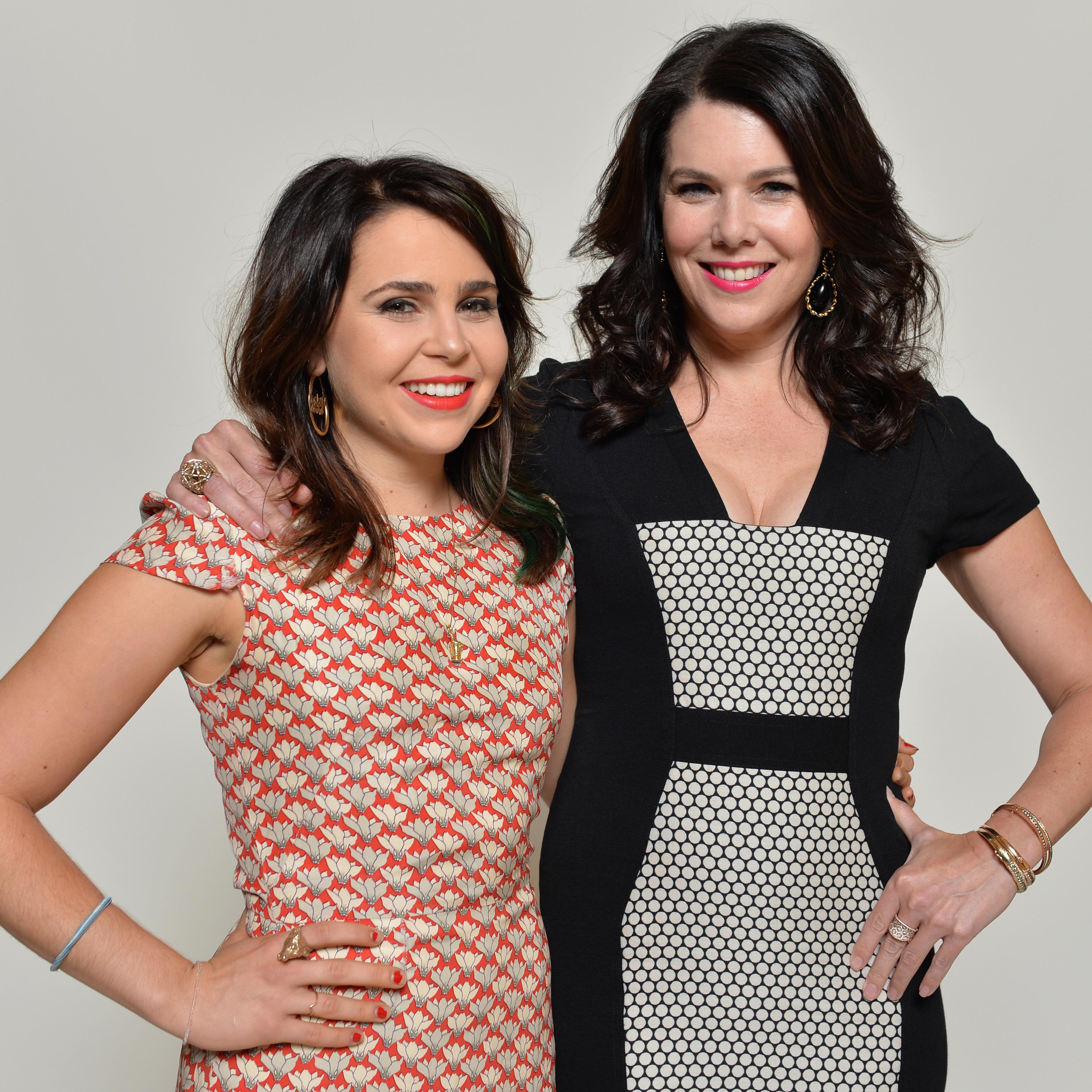 Mae Whitman and Lauren Graham pose for a portrait during NBC 2013 Summer Press Tour at The Beverly Hilton Hotel on July 27, 2013 in Beverly Hills, California.
