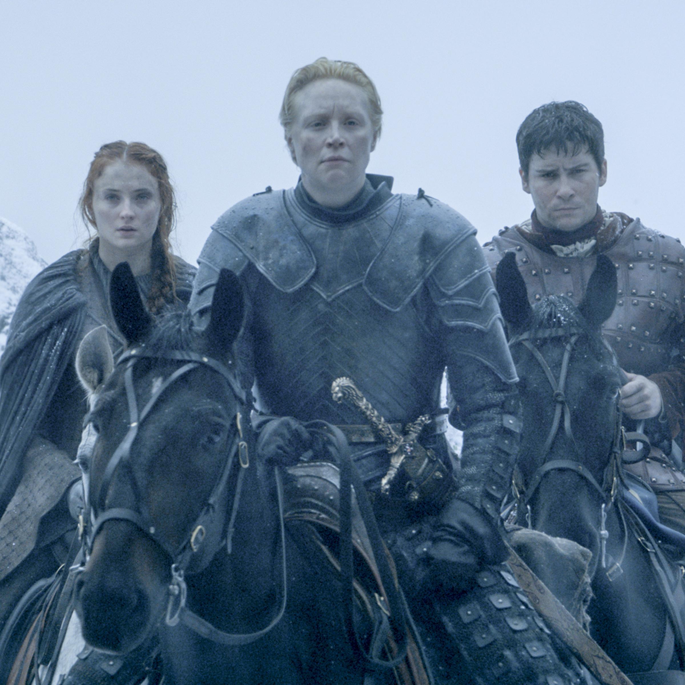 Gwendoline Christie as Brienne of Tarth in HBO's Game of Thrones