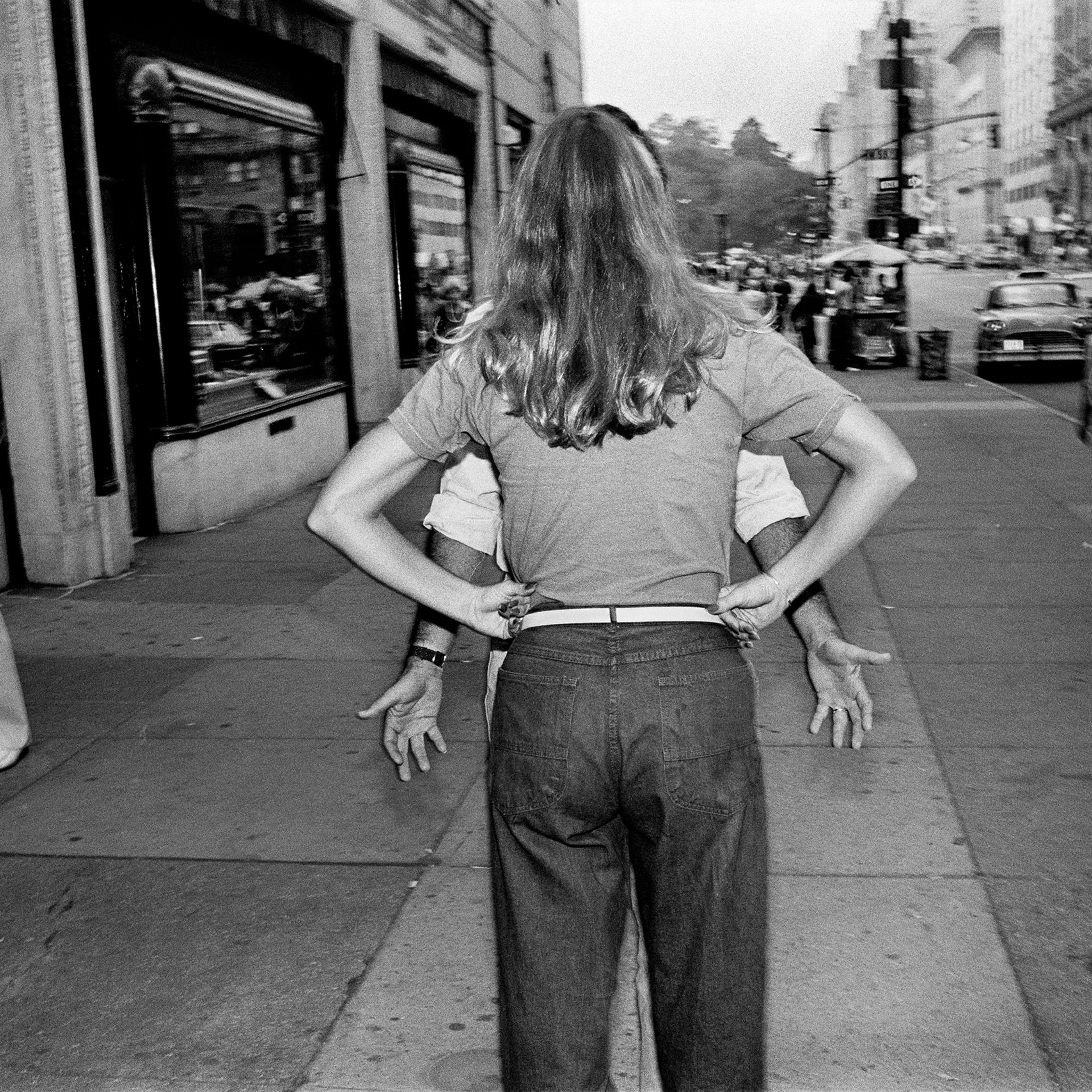 Pissed Woman, 5th Ave., NYC, 1983