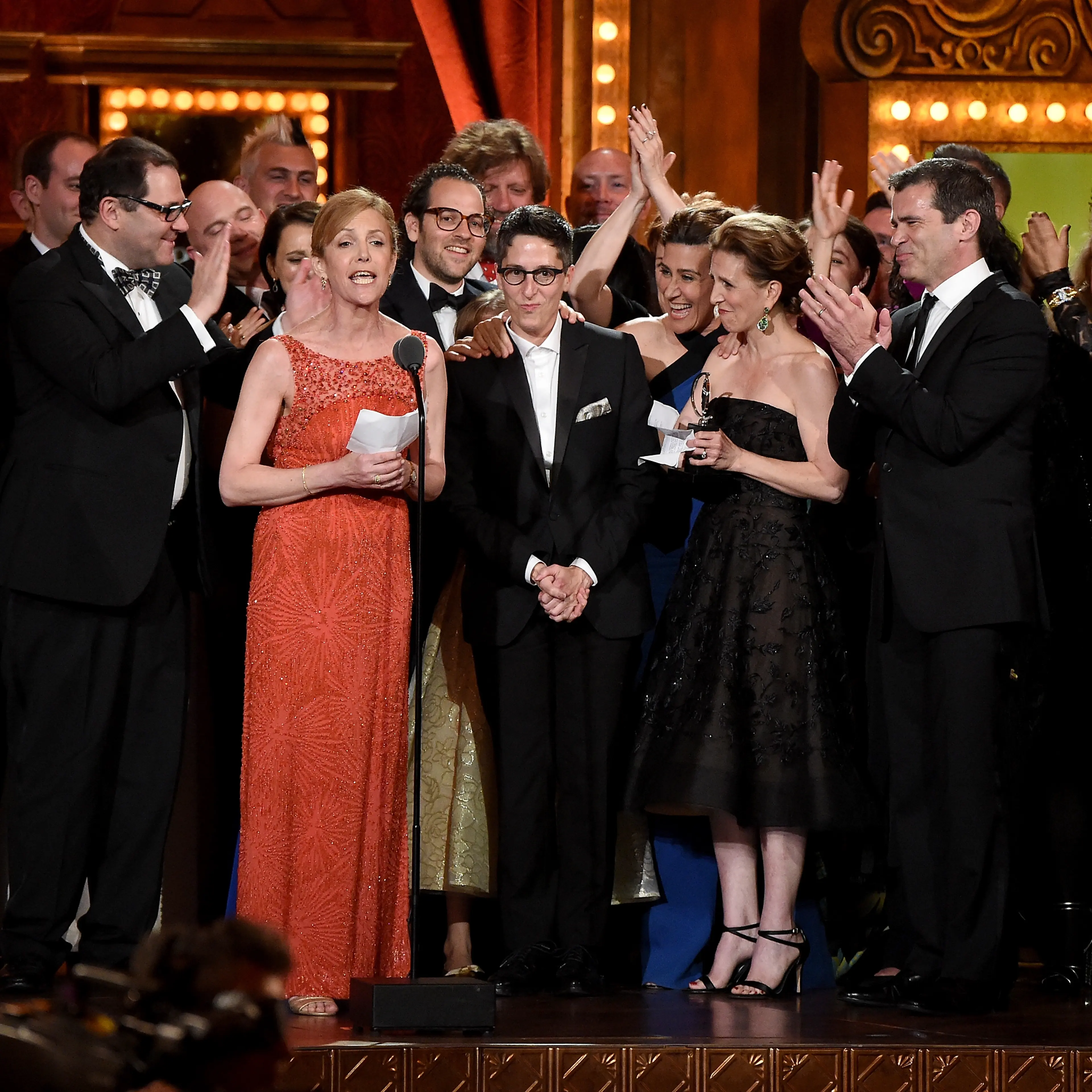 performs onstage at the 2015 Tony Awards at Radio City Music Hall on June 7, 2015 in New York City.