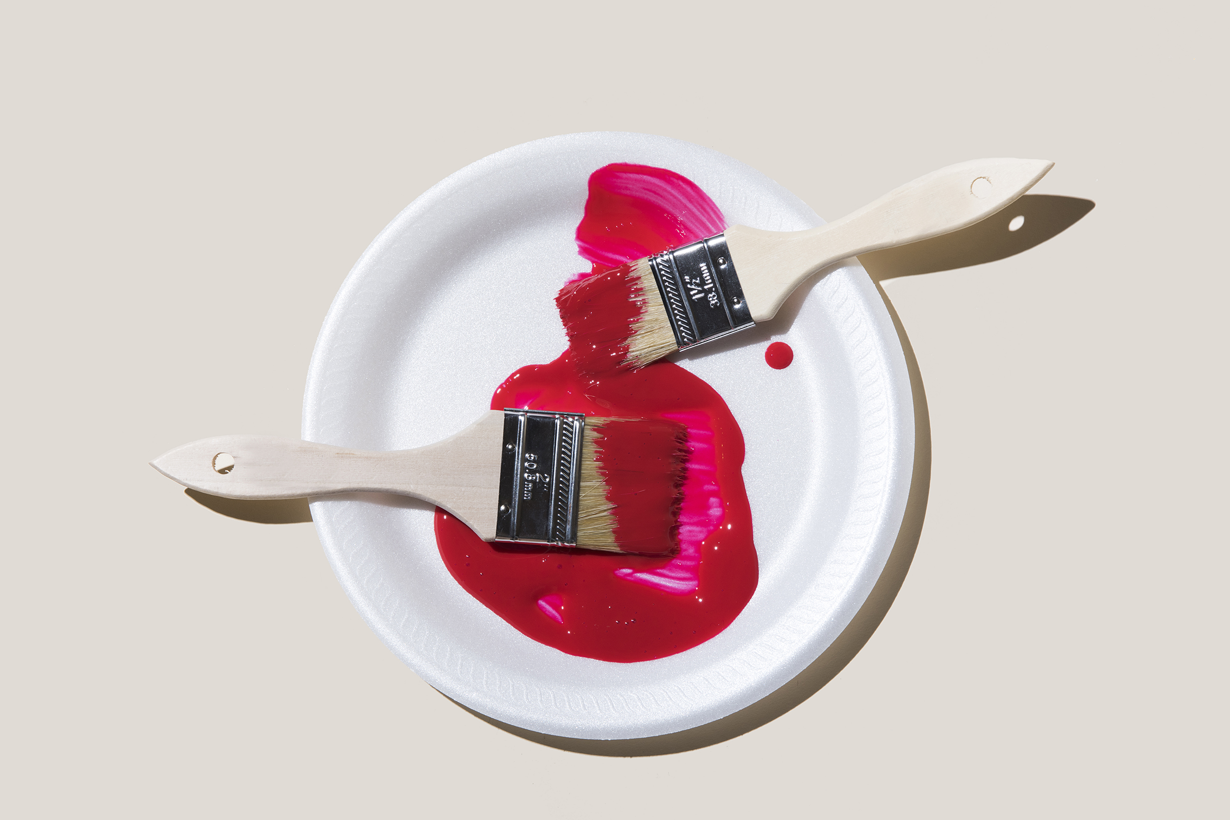 paint-brush-3-color-advice-betterment-home-improvement-motto-stock