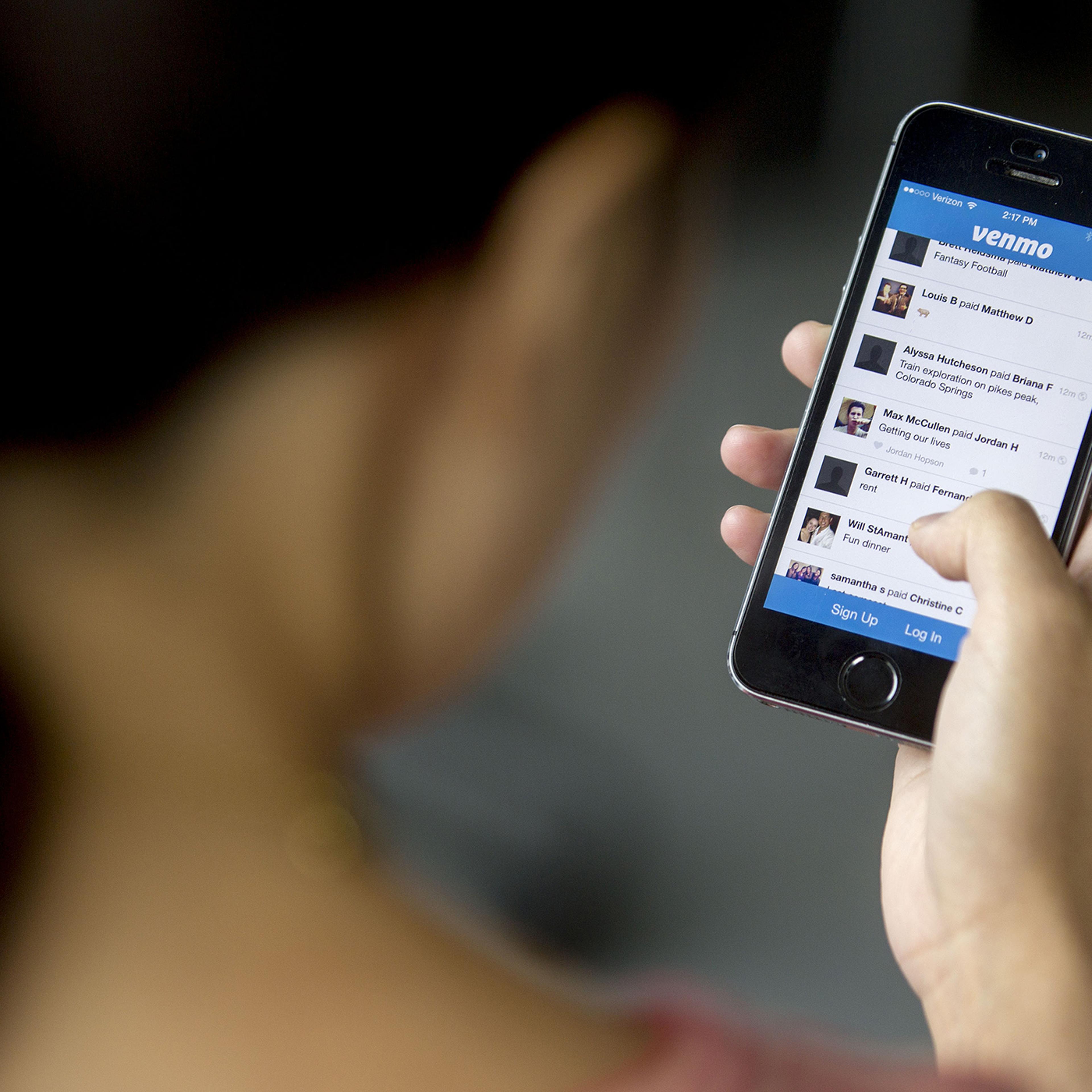 The Venmo mobile-payment app connects users to bank and credit-card accounts, and then links them up with friends to send and receive money on-the-go.