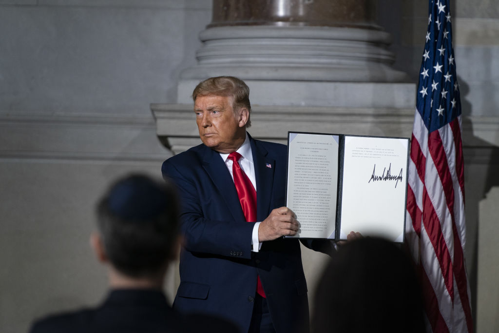 President Trump Speaks At White House Conference On American History