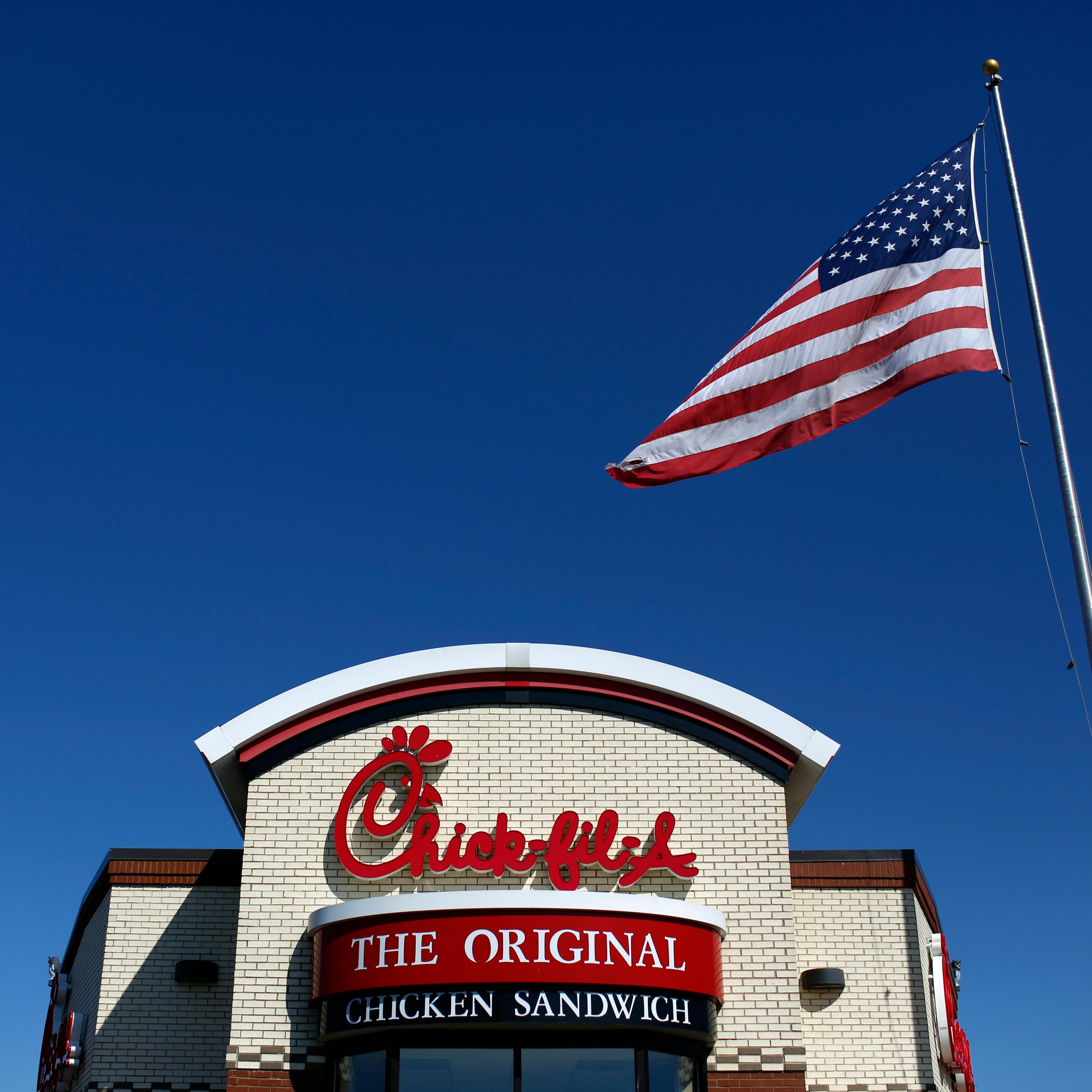 Inside a Chick-Fil-A Restaurant As Consumer Spending & GDP Rose in 4th Quarter