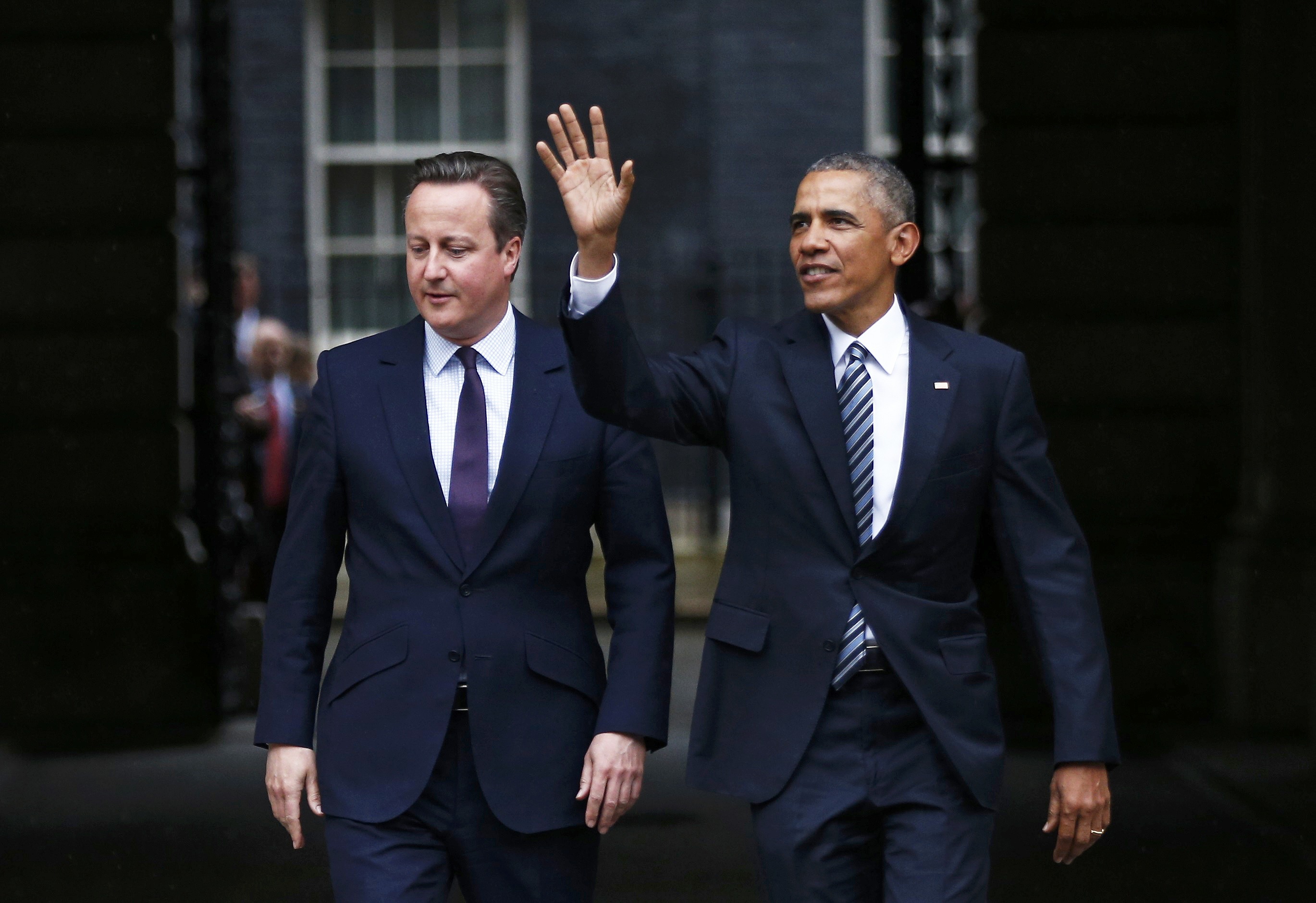 President Obama Meets With David Cameron At Downing Street