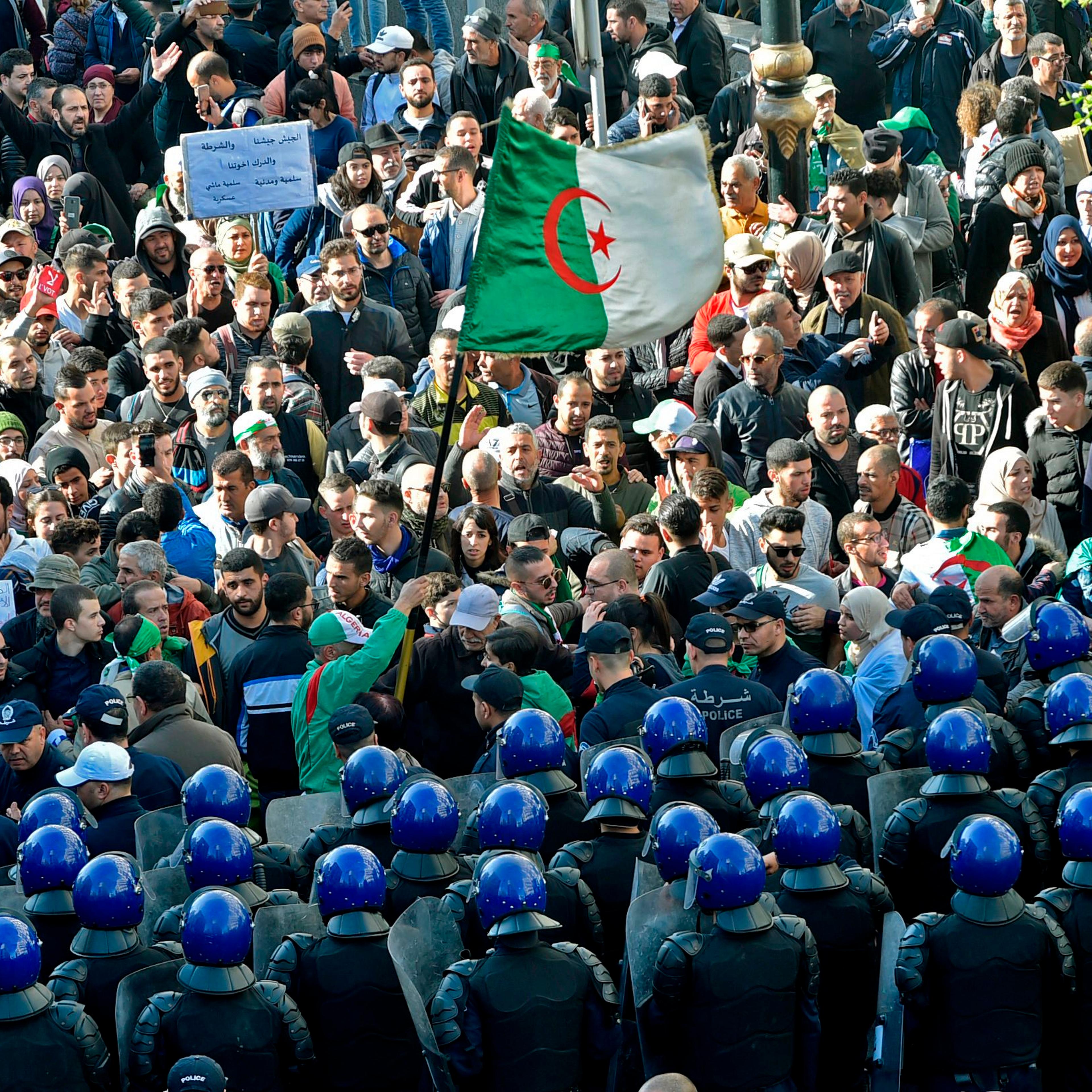ALGERIA-POLITICS-PROTEST
