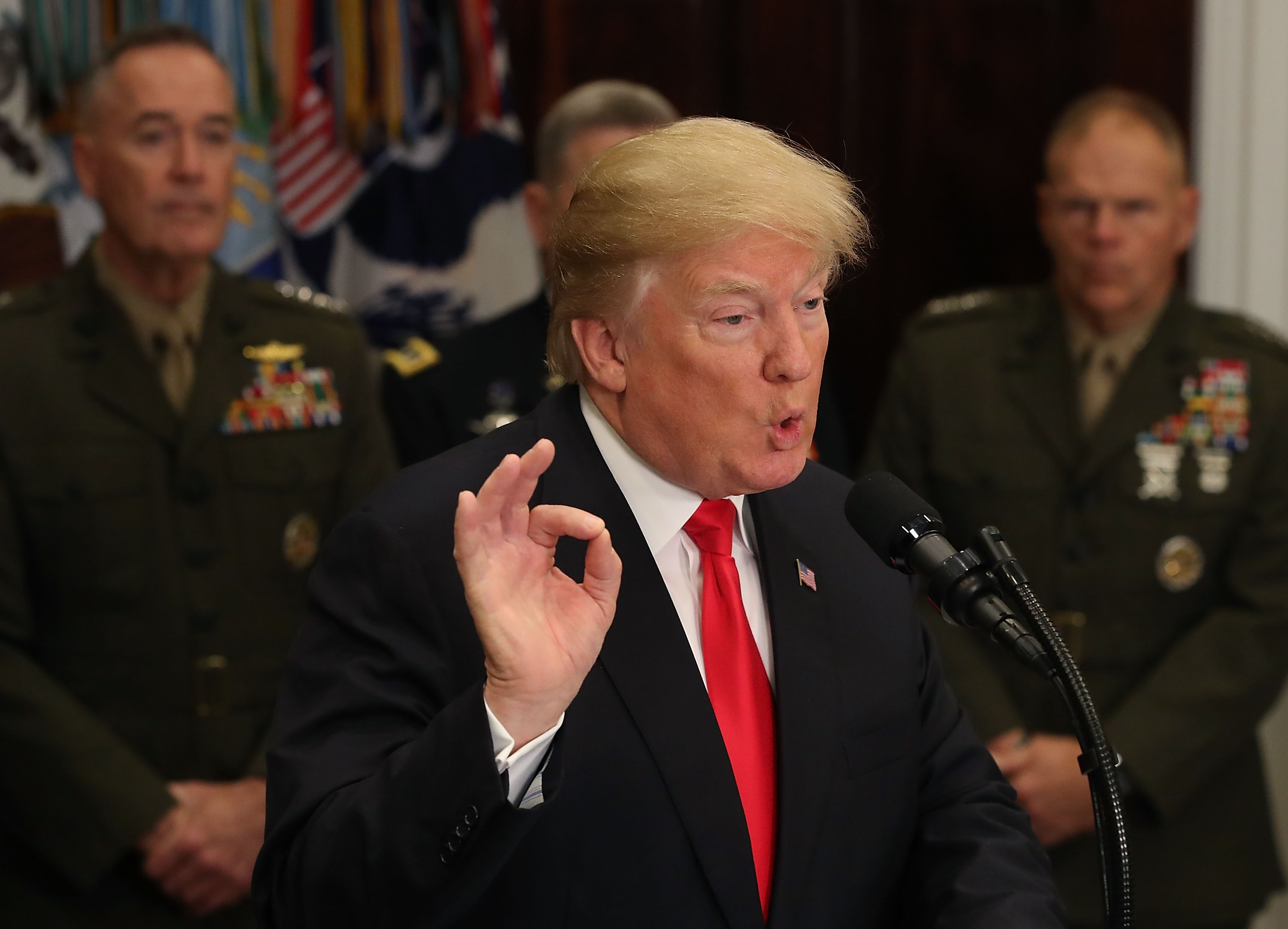 President Trump Signs National Defense Authorization Act For 2018