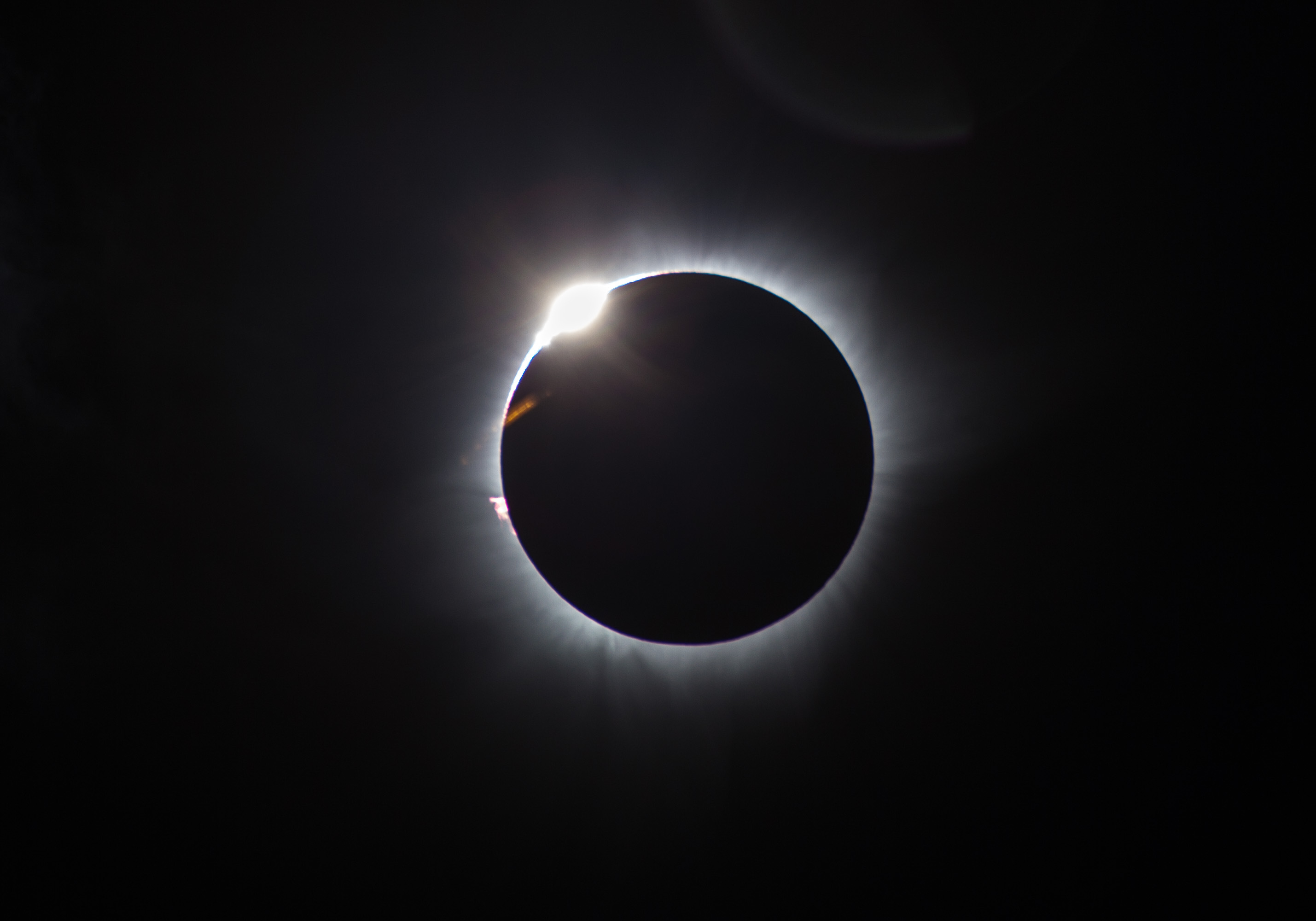 Scenic View Of Solar Eclipse