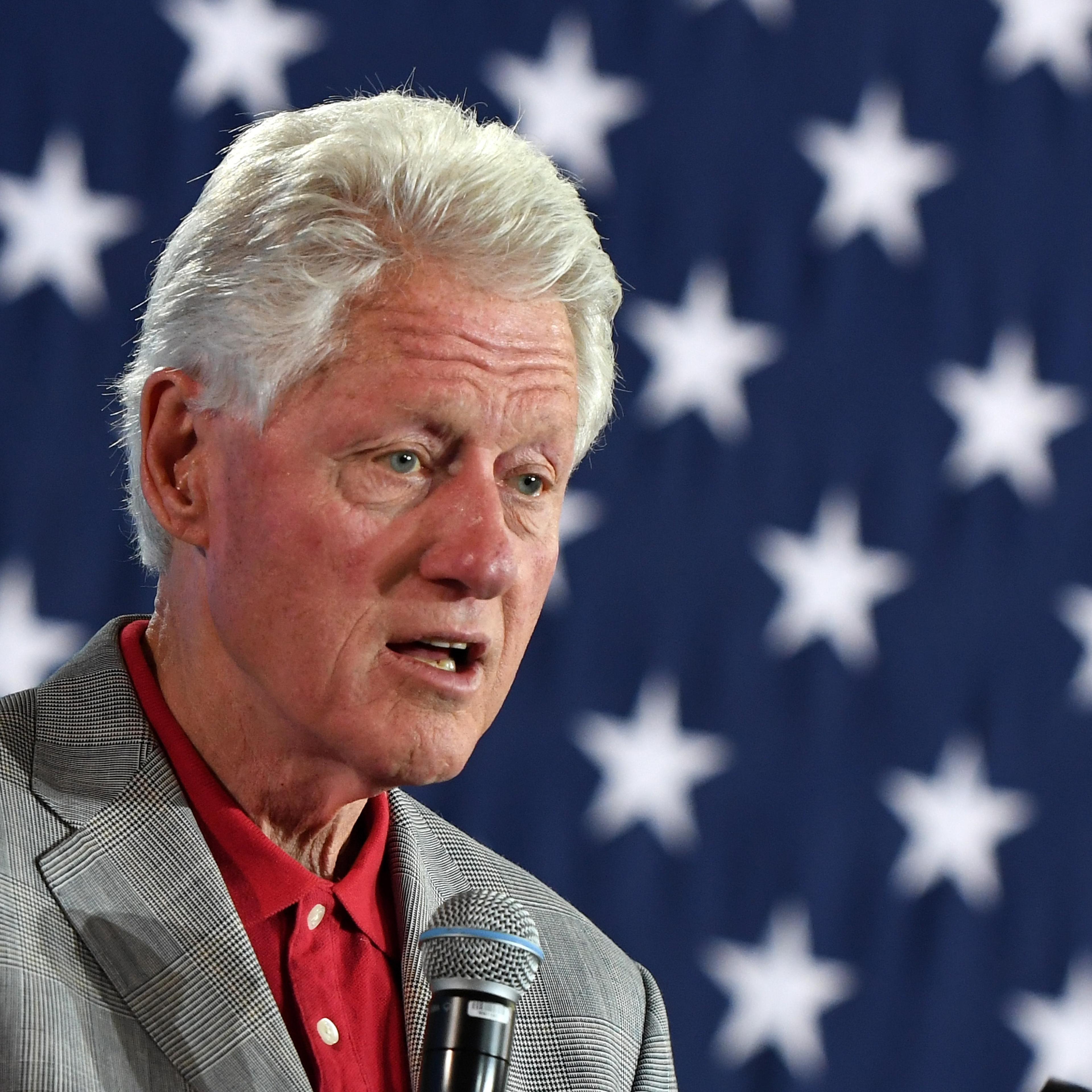 Former President Bill Clinton Campaigns For Democratic Presidential Candidate Hillary Clinton In Vegas Area