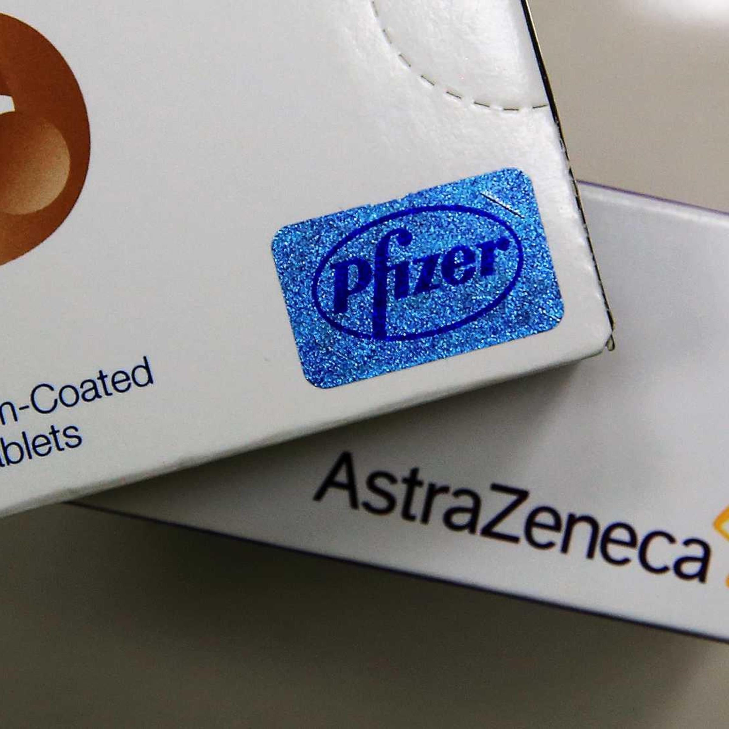 Viagra drugs made by Pfizer and Nexiam (Generic name - Esomeprazole) made by the pharmaceutical firm AstraZeneca in a Pharmacy on May 15, 2014 in Johannesburg.
