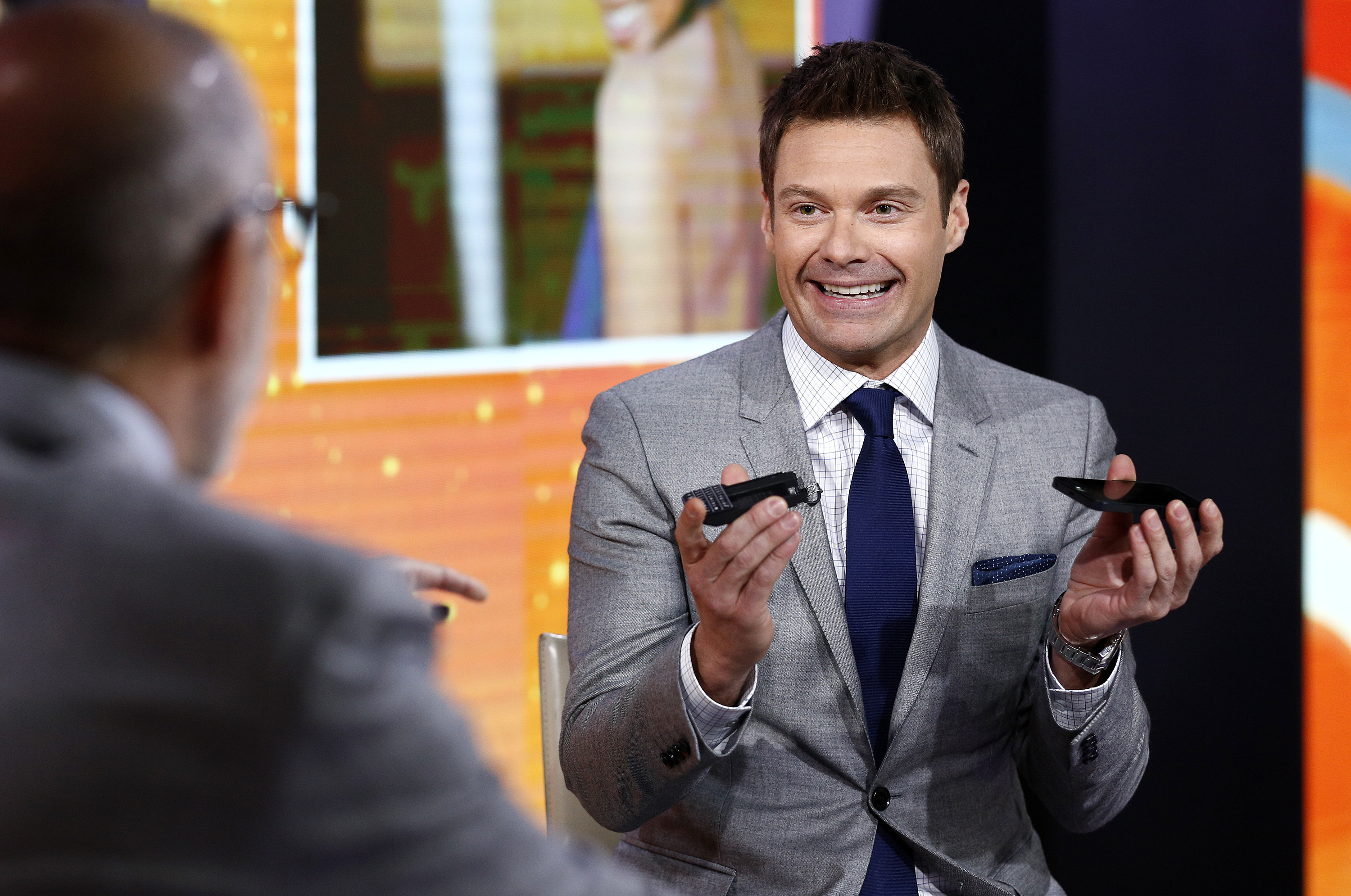 Ryan Seacrest nbc blackberry