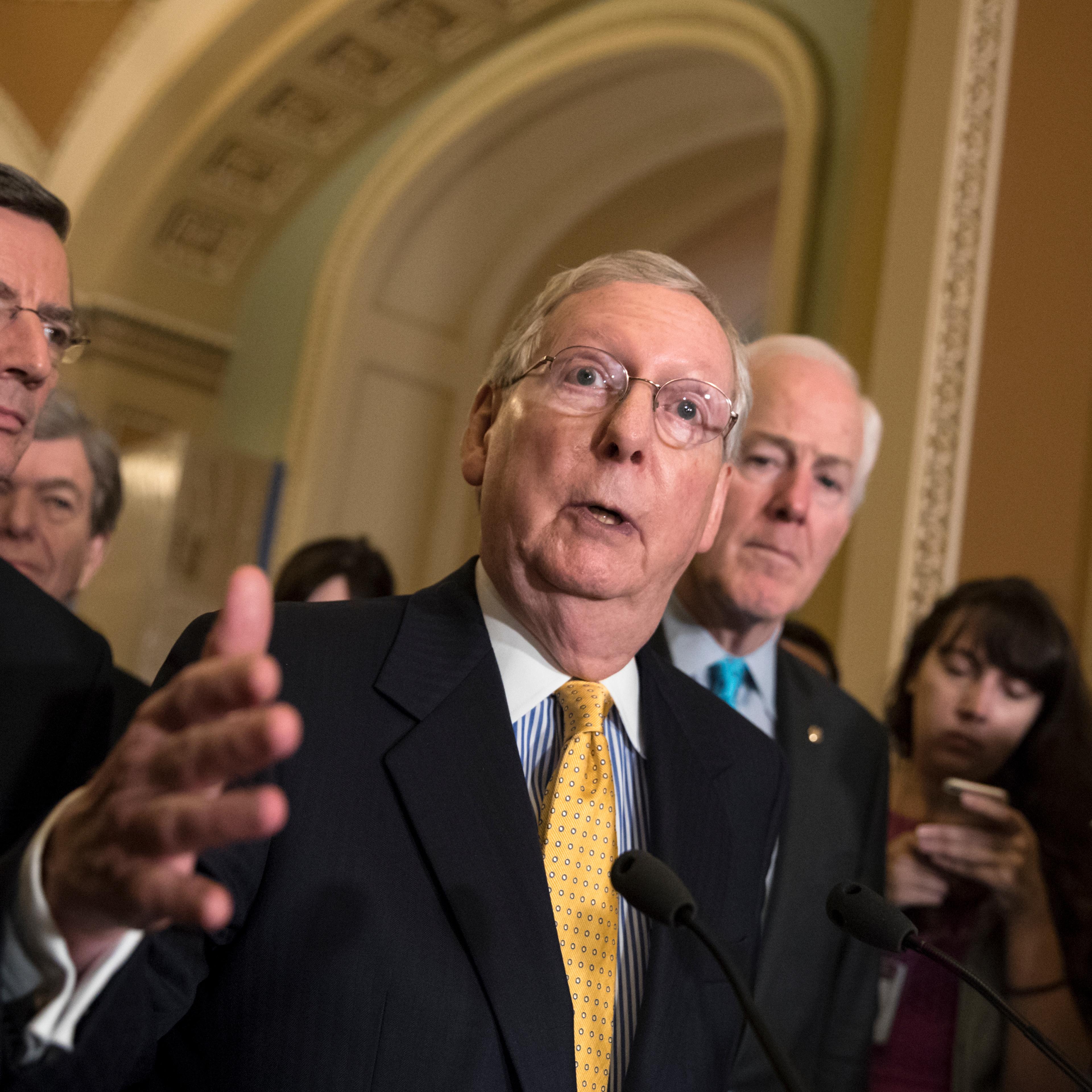 Mitch McConnell, John Cornyn, John Barrasso