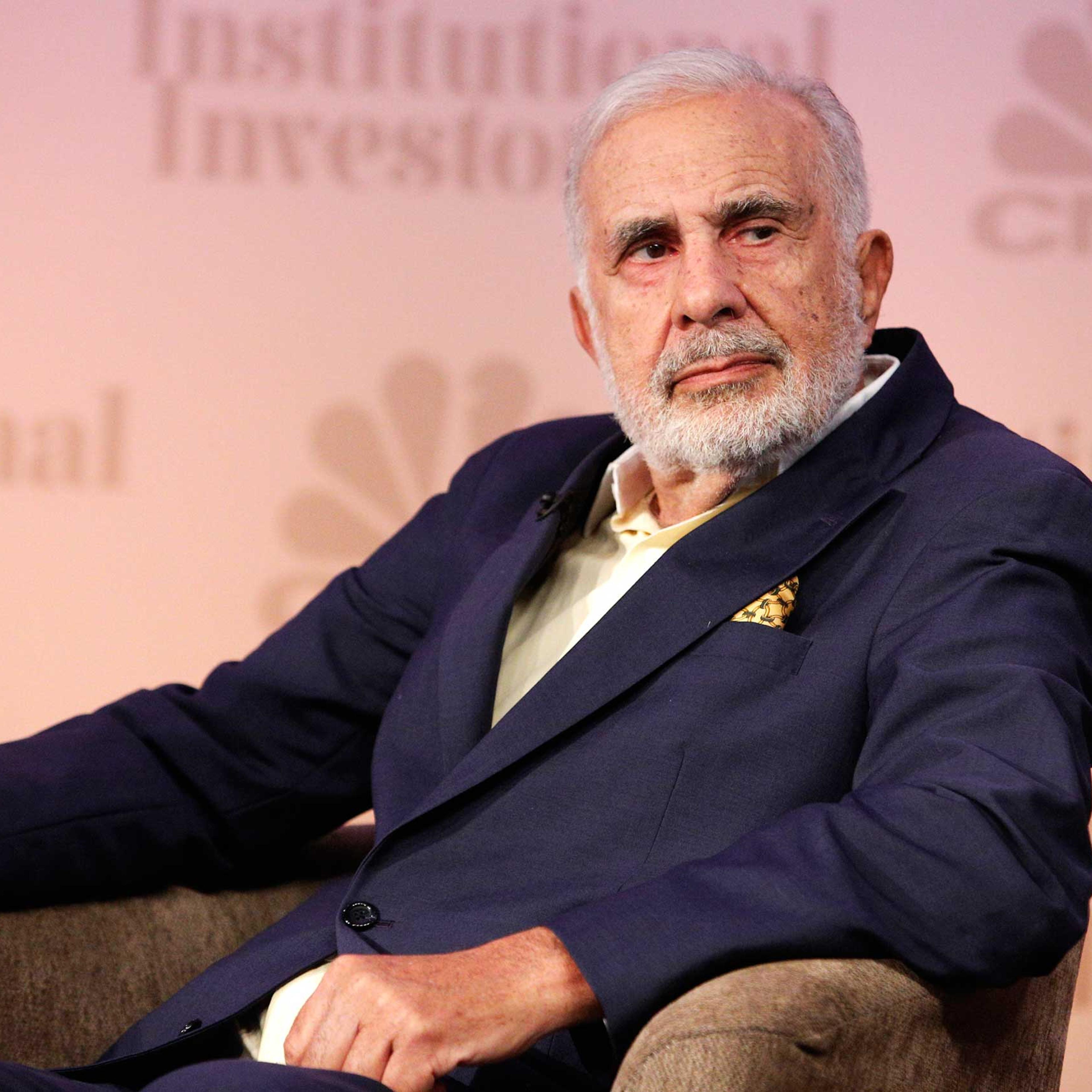 Carl Icahn, Chairman, Icahn Enterprises at the CNBC Institutional Investor Delivering Alpha Conference in New York in June 2014.