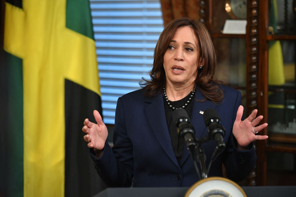 US-JAMAICA-HARRIS-HOLNESS-DIPLOMACY