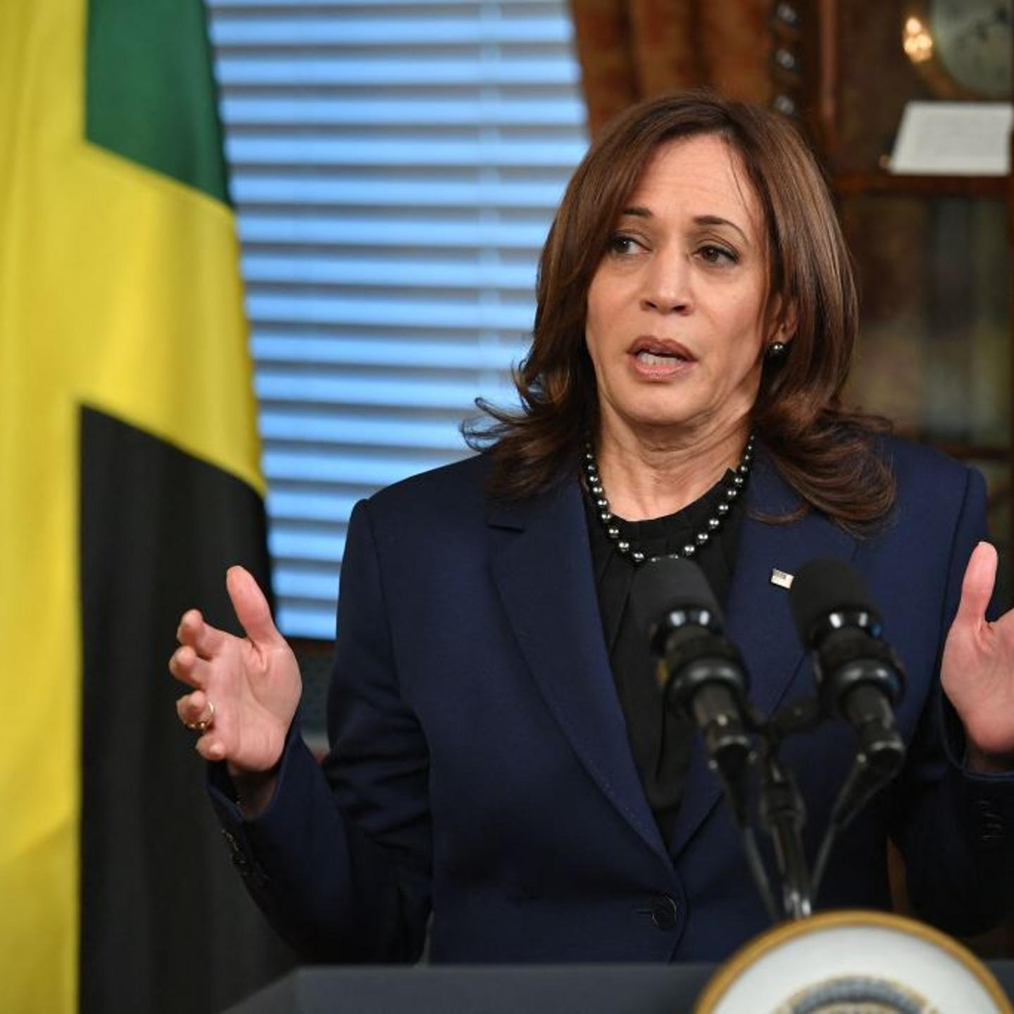 US-JAMAICA-HARRIS-HOLNESS-DIPLOMACY