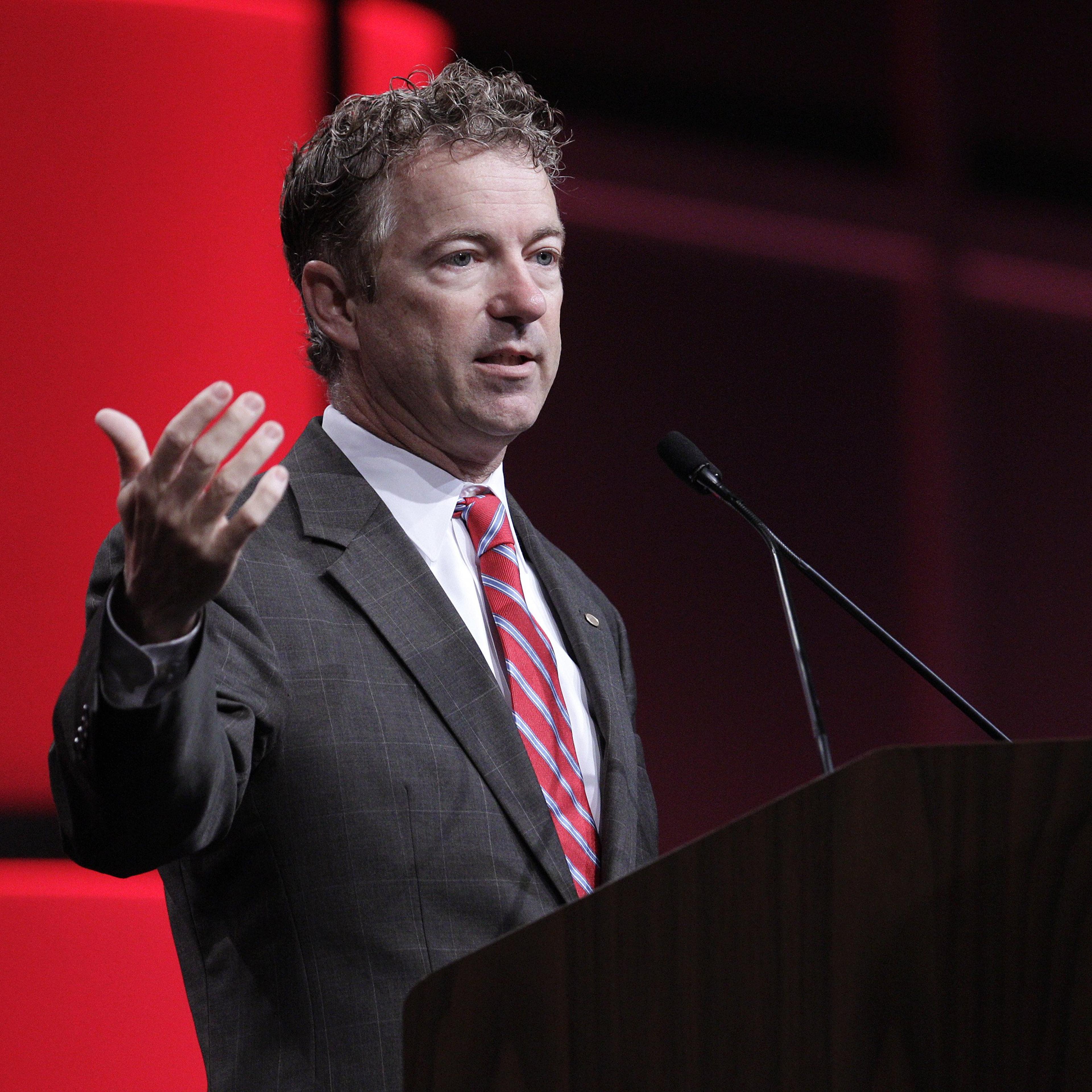 Senator Rand Paul (R-KY) speaks at the 2014 National Urban League Conference July 25, 2014 in Cincinnati, Ohio.