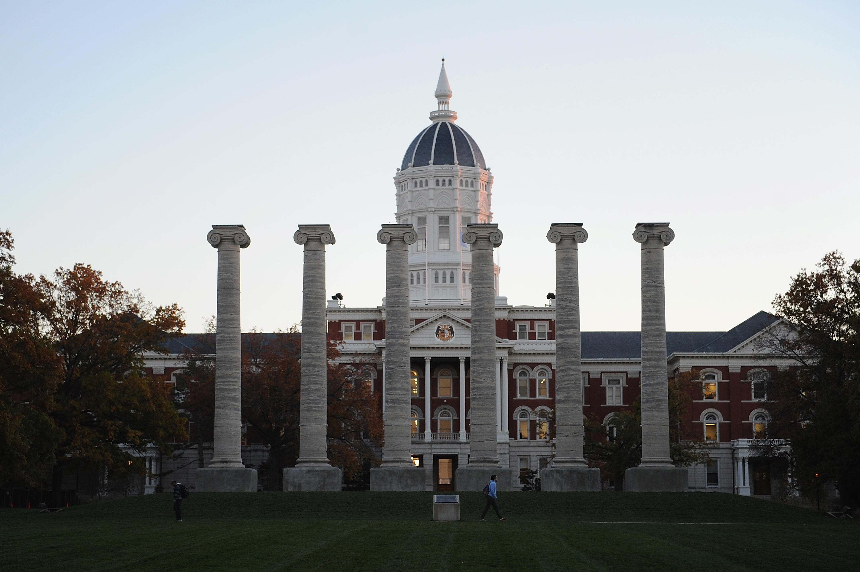 The campus of University of Missouri - Columbia in Columbia, Mo. on Nov. 9, 2015.