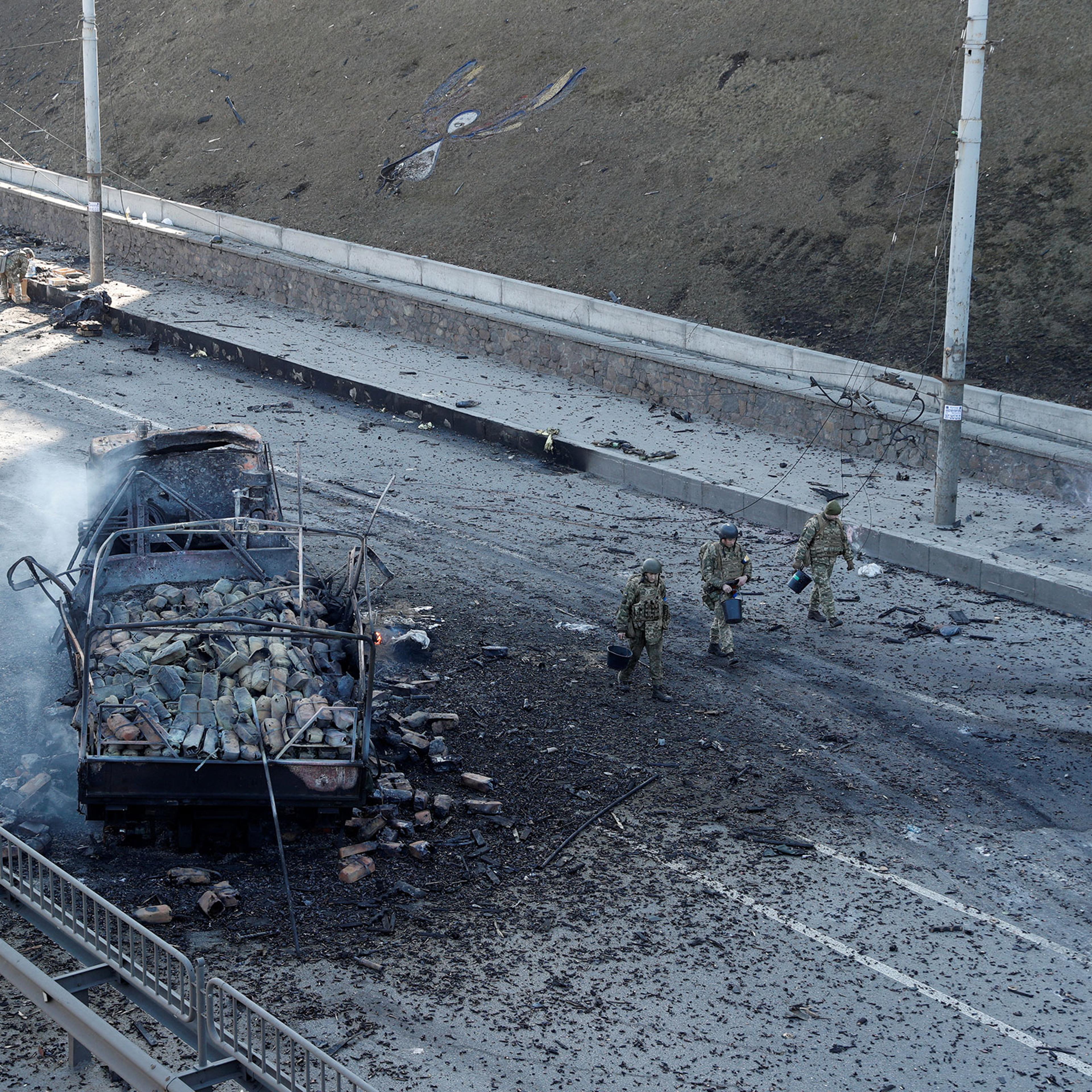 Russian military operation against Ukraine continues