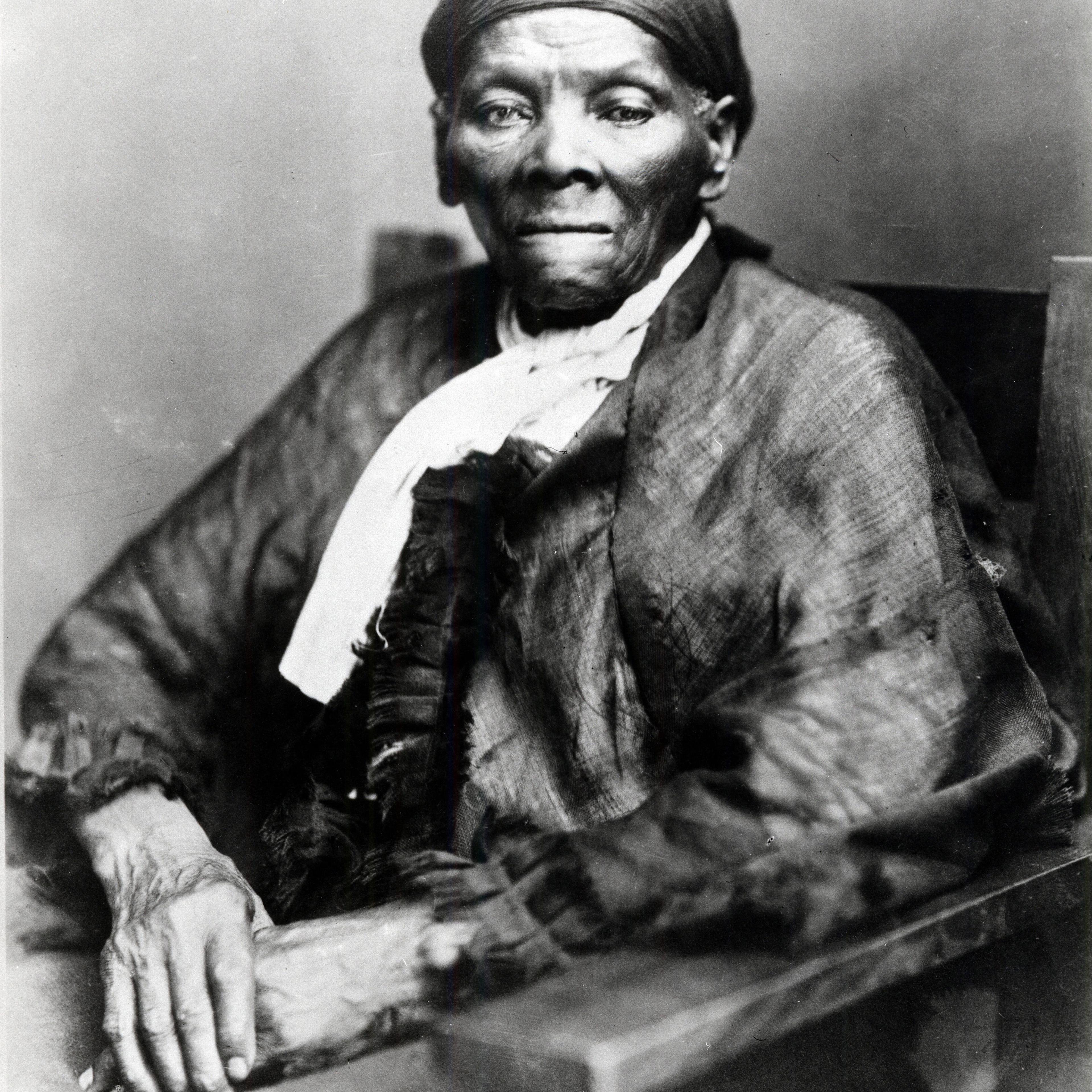 Harriet Tubman (c1820-1913) American born in slavery, escaped 1849, and became leading Abolitionist. Active as a 'conductor' in the Underground Railroad. Photograph