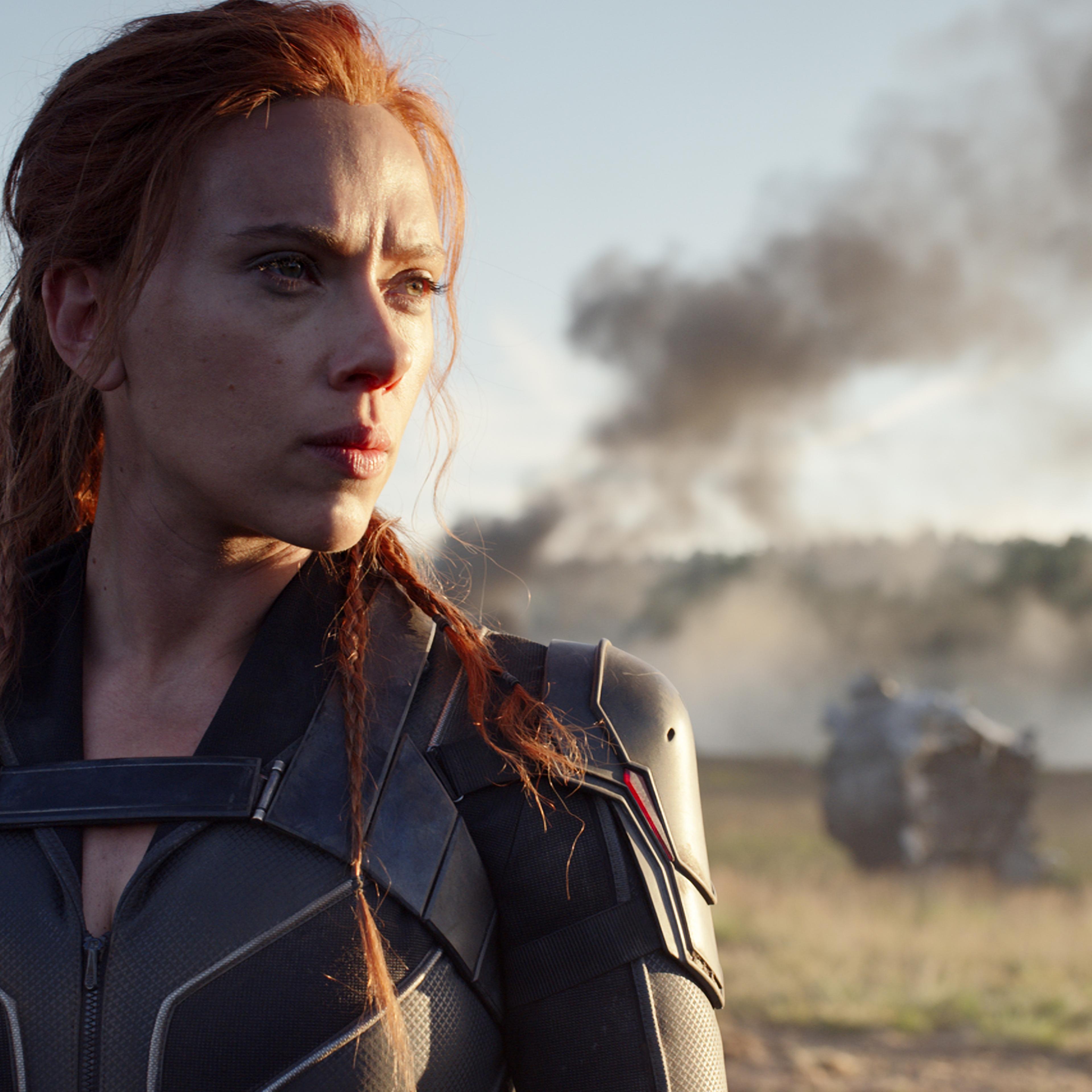 Scarlett Johansson in <i>Black Widow</i>