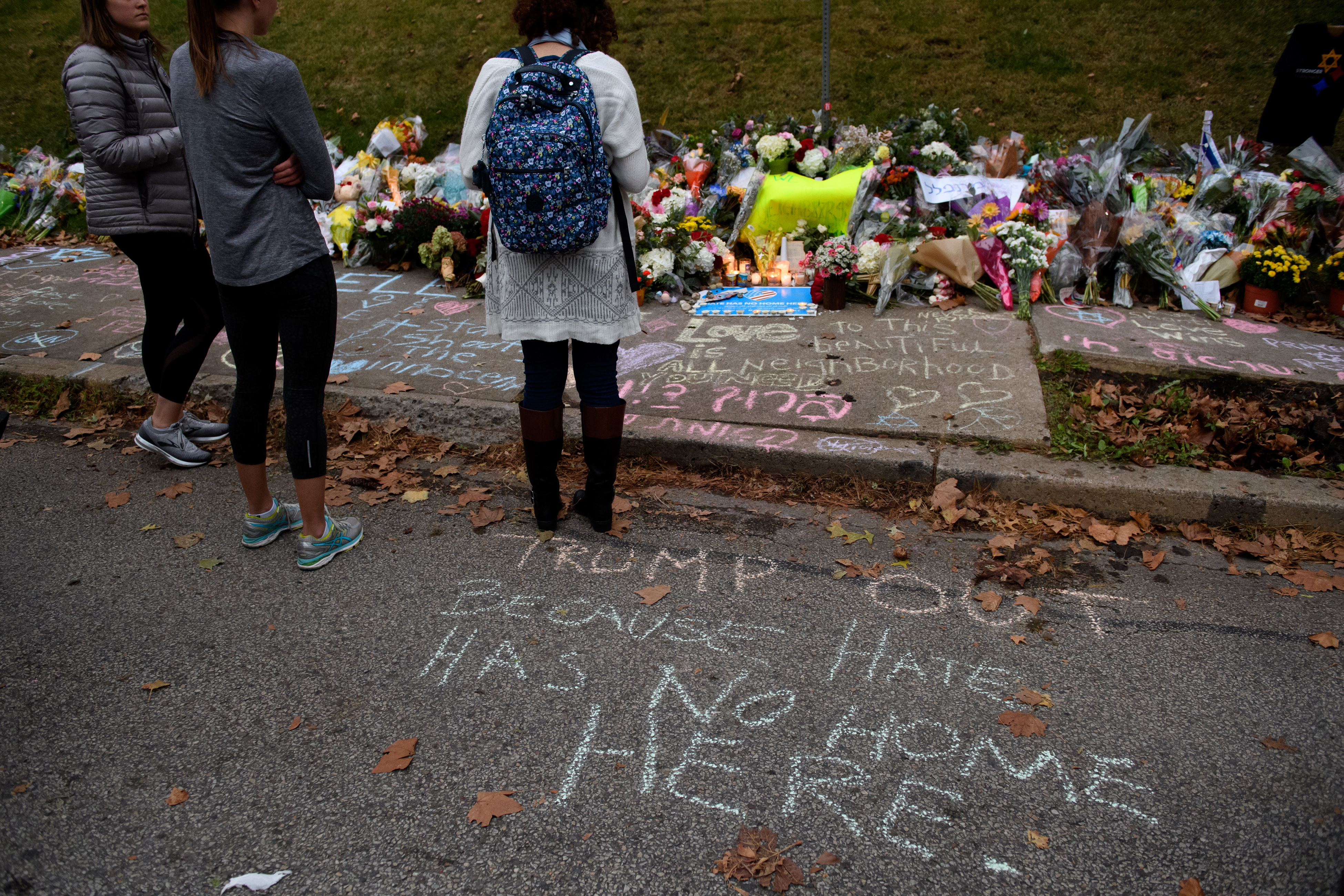 Pittsburgh Mourns Mass Shooting At Synagogue Saturday Morning