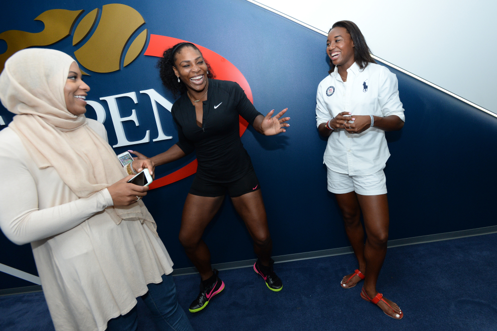 Ibtihaj Muhammad, Serena Williams, Simone Manuel