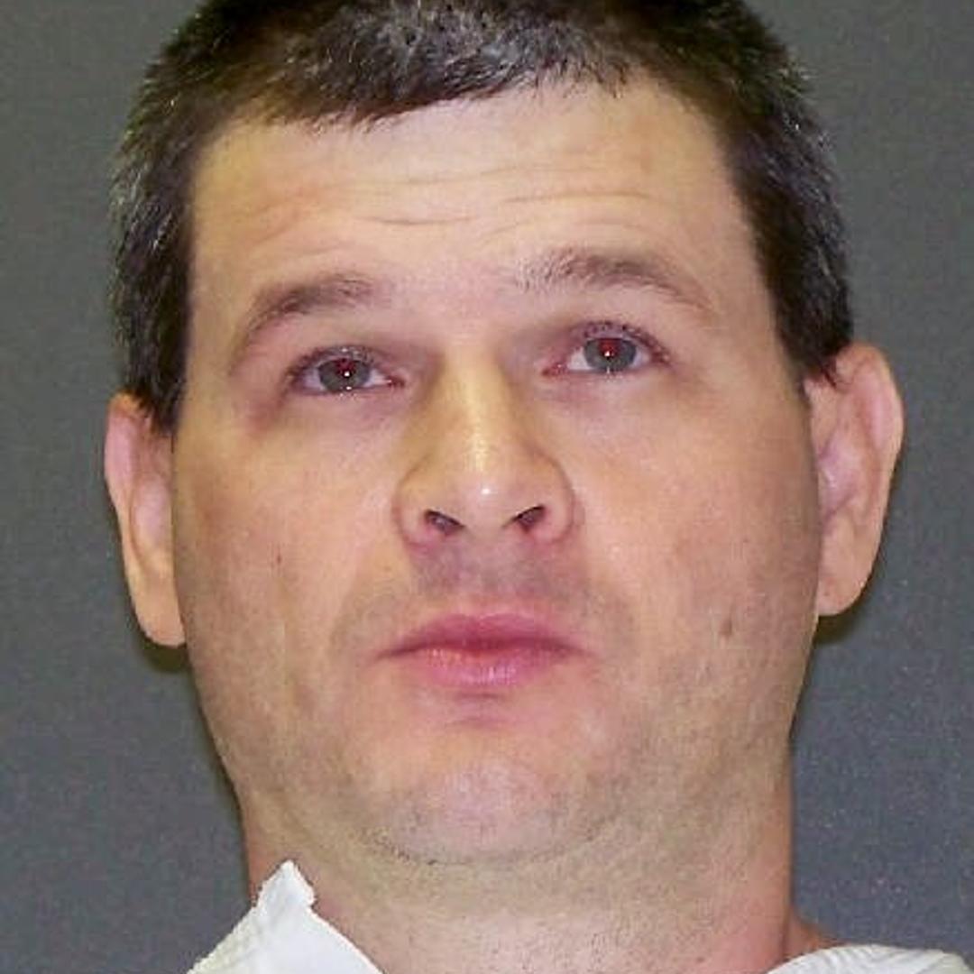Kent Sprouse, 42, is scheduled for lethal injection on April 9, 2015, for killing a police officer and another man outside a gas station convenience store about 20 miles south of Dallas.