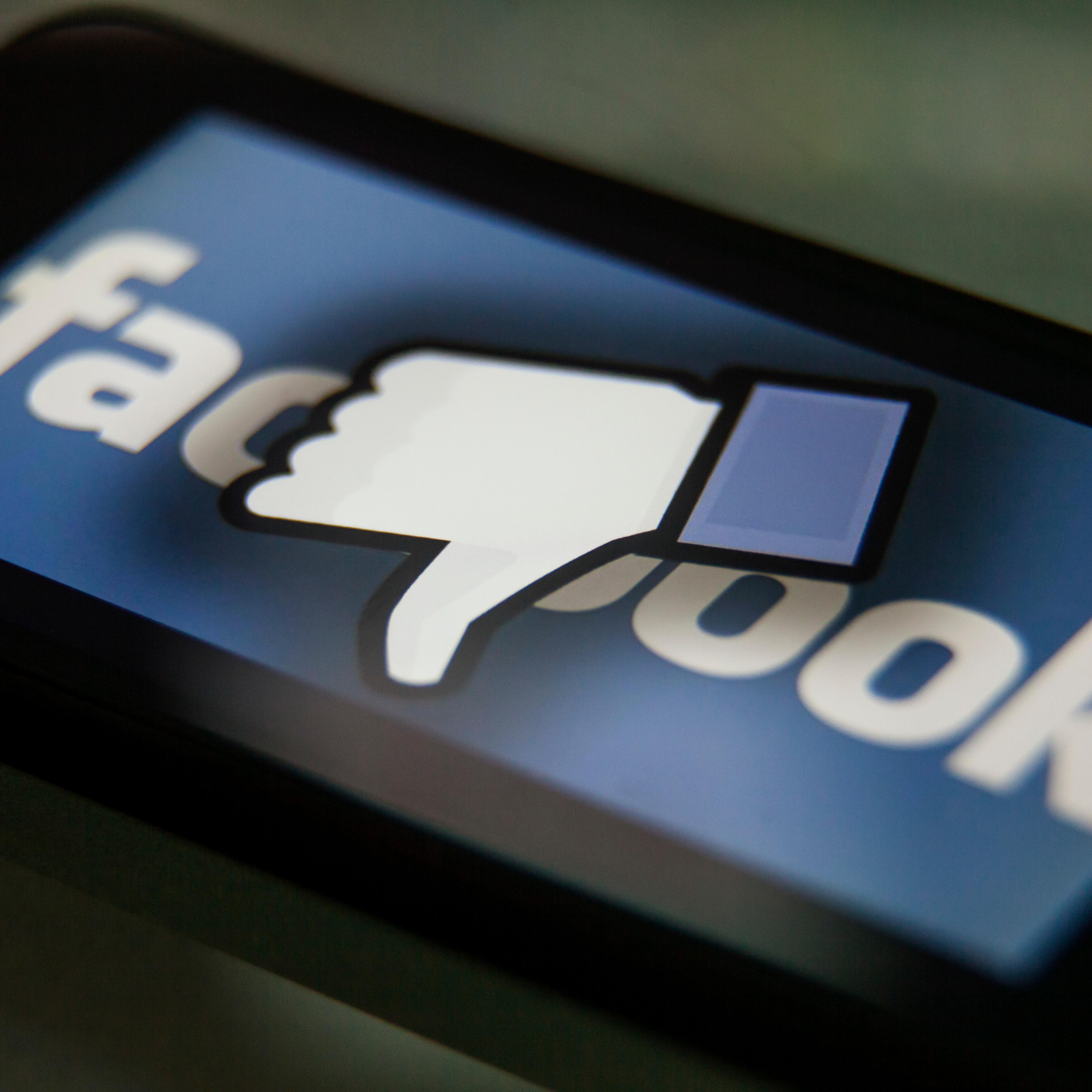 Facebook Thumbs Down