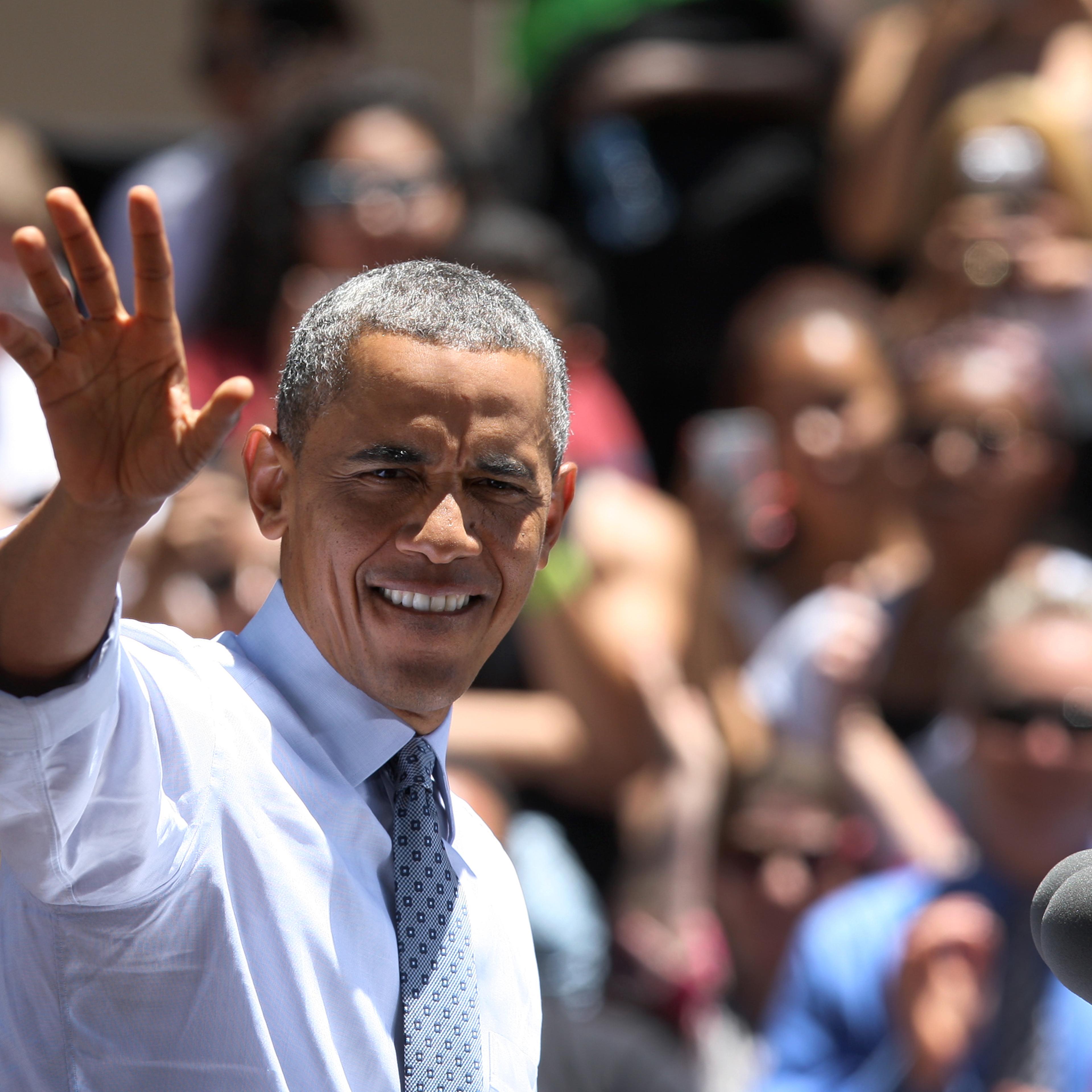 Obama Delivers Economic Address At Los Angeles Trade-Technical College
