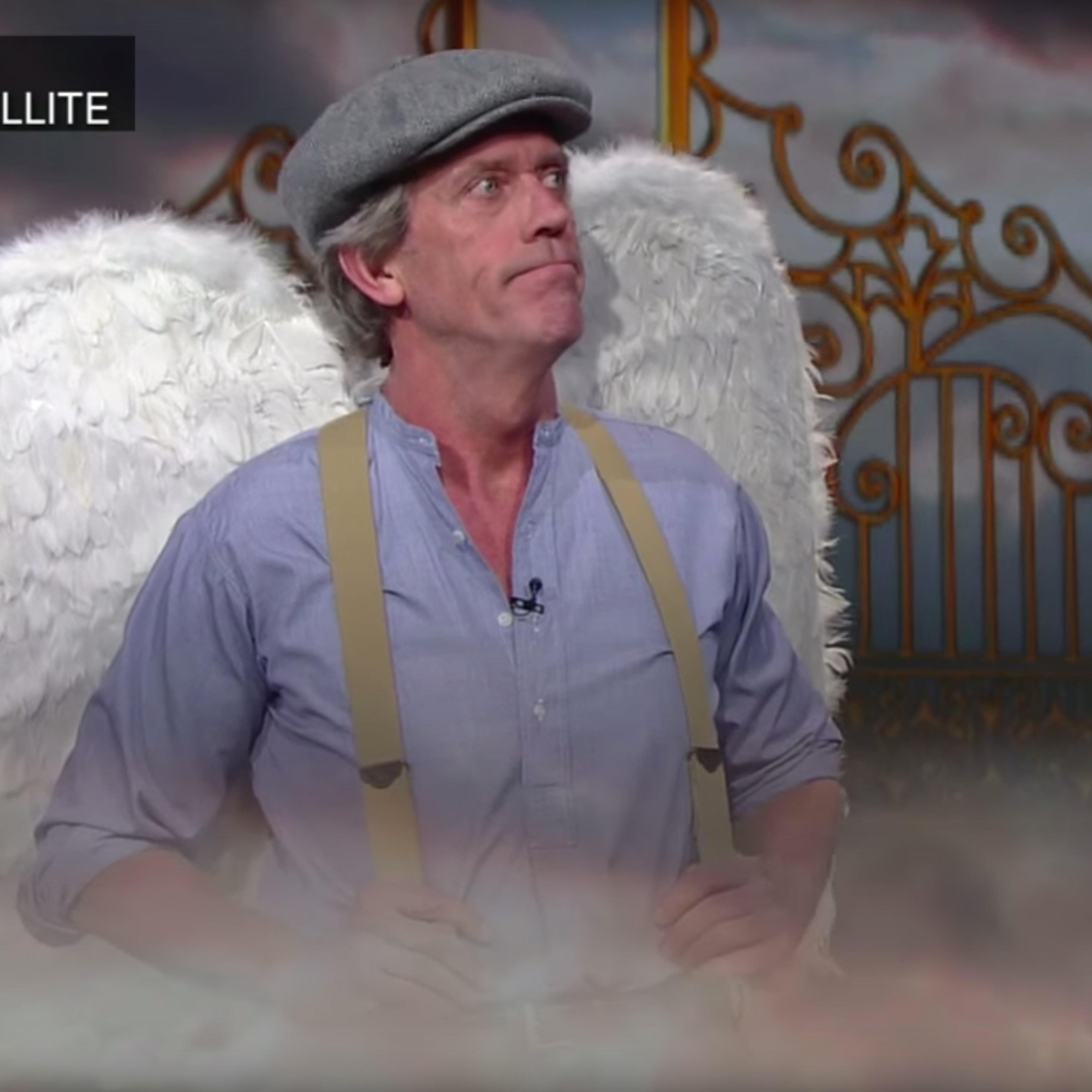 The Late Show with Stephen Colbert had a rather unusual guest on Wednesday night: a 'dead' voter called Horace McNulty