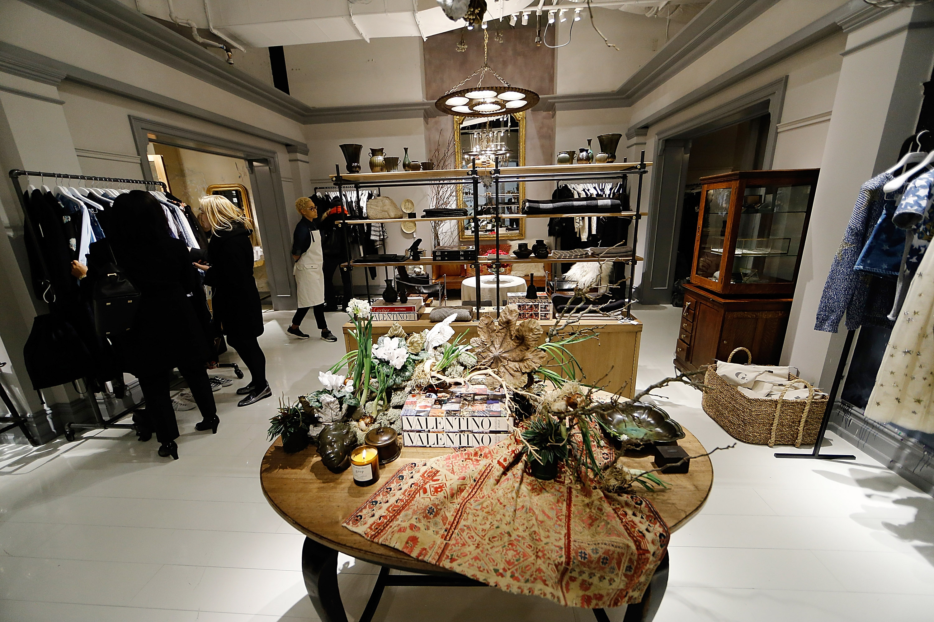 Views of the Goop Market Pop-Up store opening at Time Warner Center on Nov. 23, 2015 in New York City.