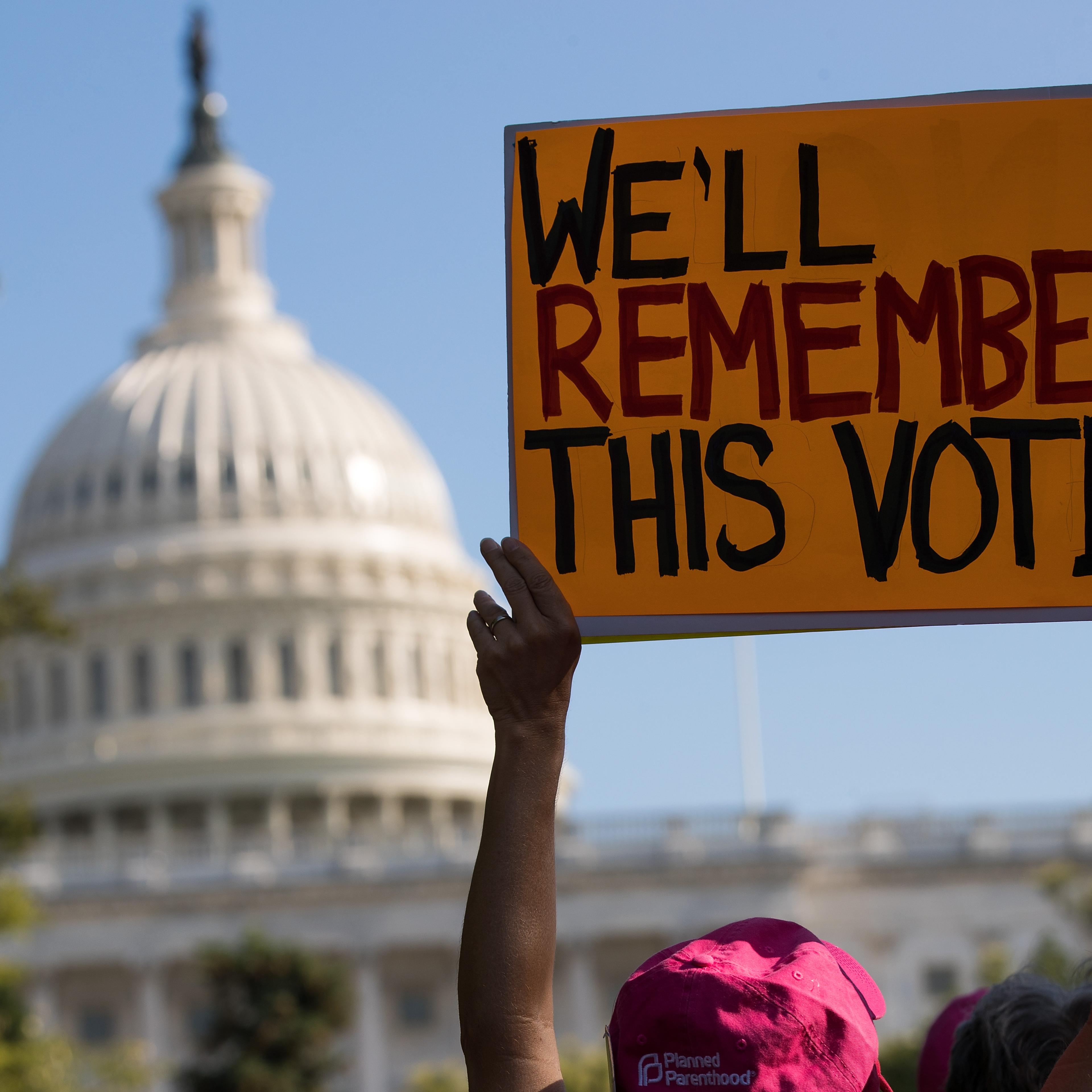 Planned Parenthood And NOW Rally On Capitol Hill Against GOP Health Plan