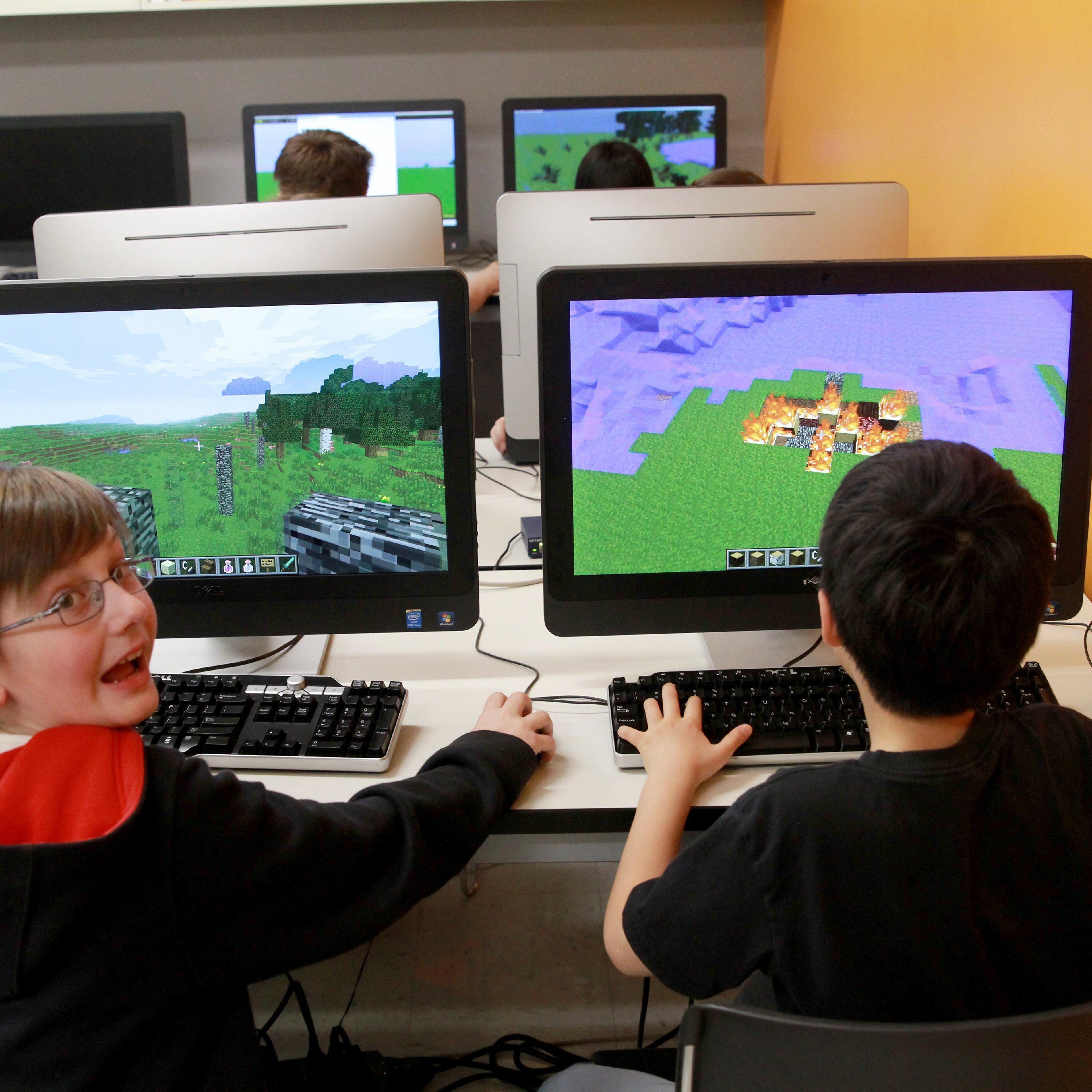Game Minecraft in education