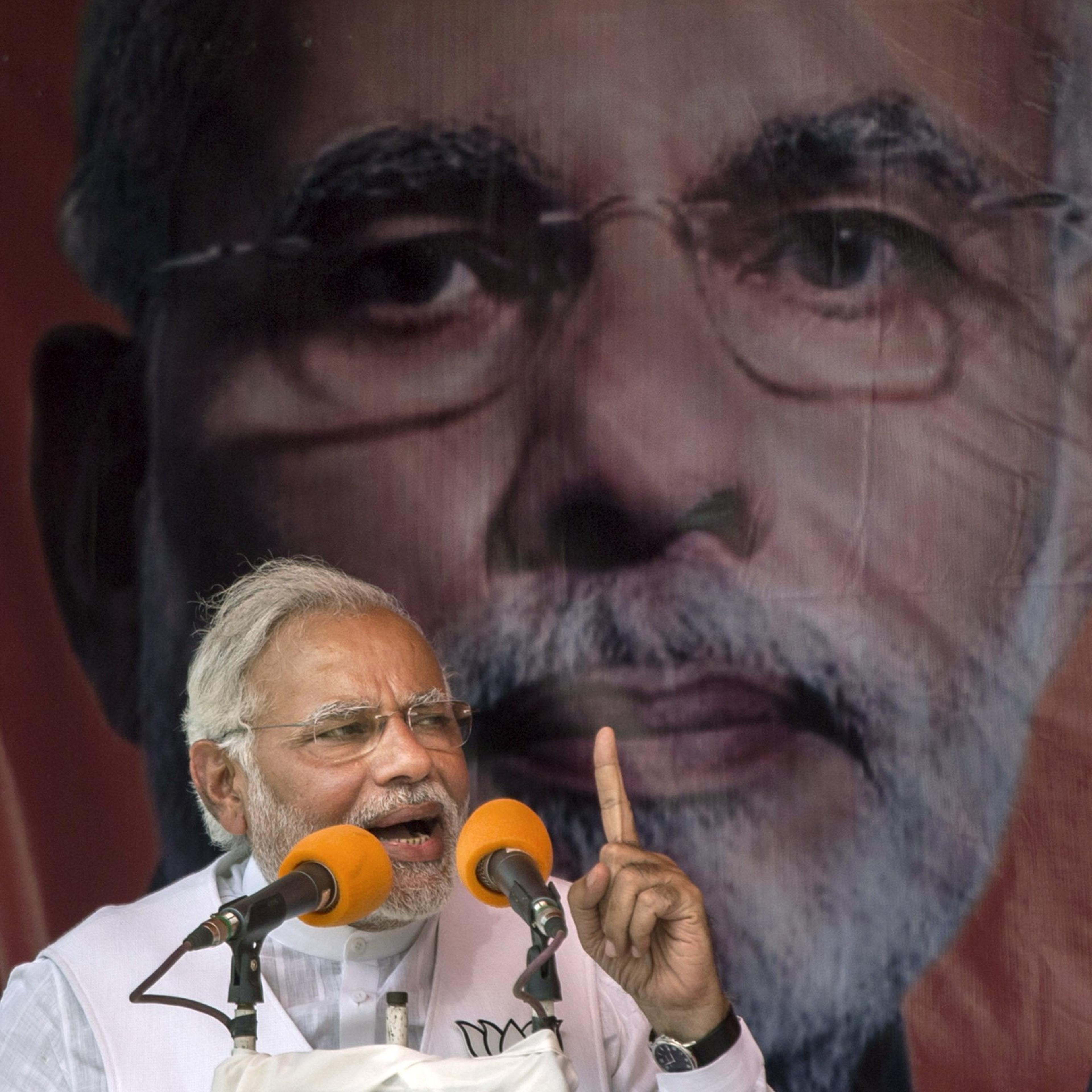Candidates Campaign In Final Round Of Indian Elections