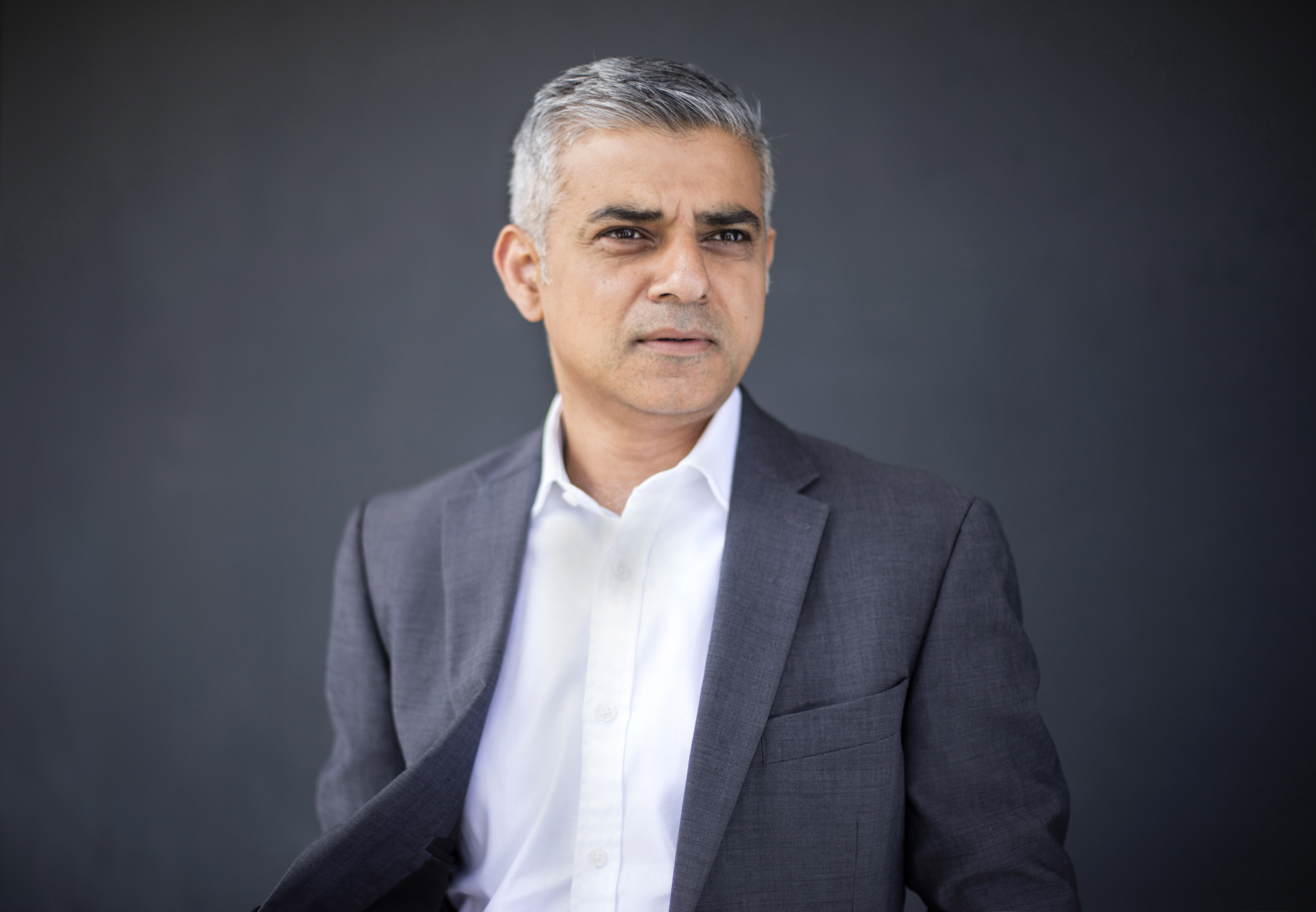 Sadiq Khan, London's newly elected mayor, poses for a portrait in London, May 8, 2016.