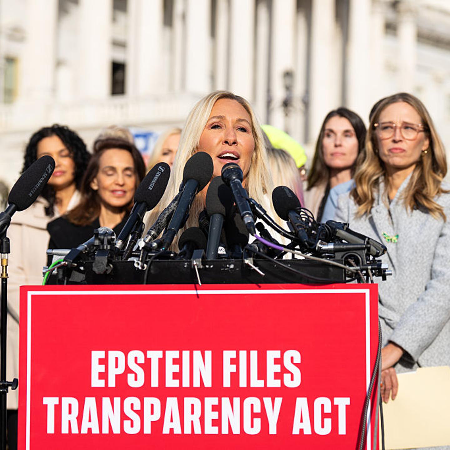 Epstein Survivors News Conference