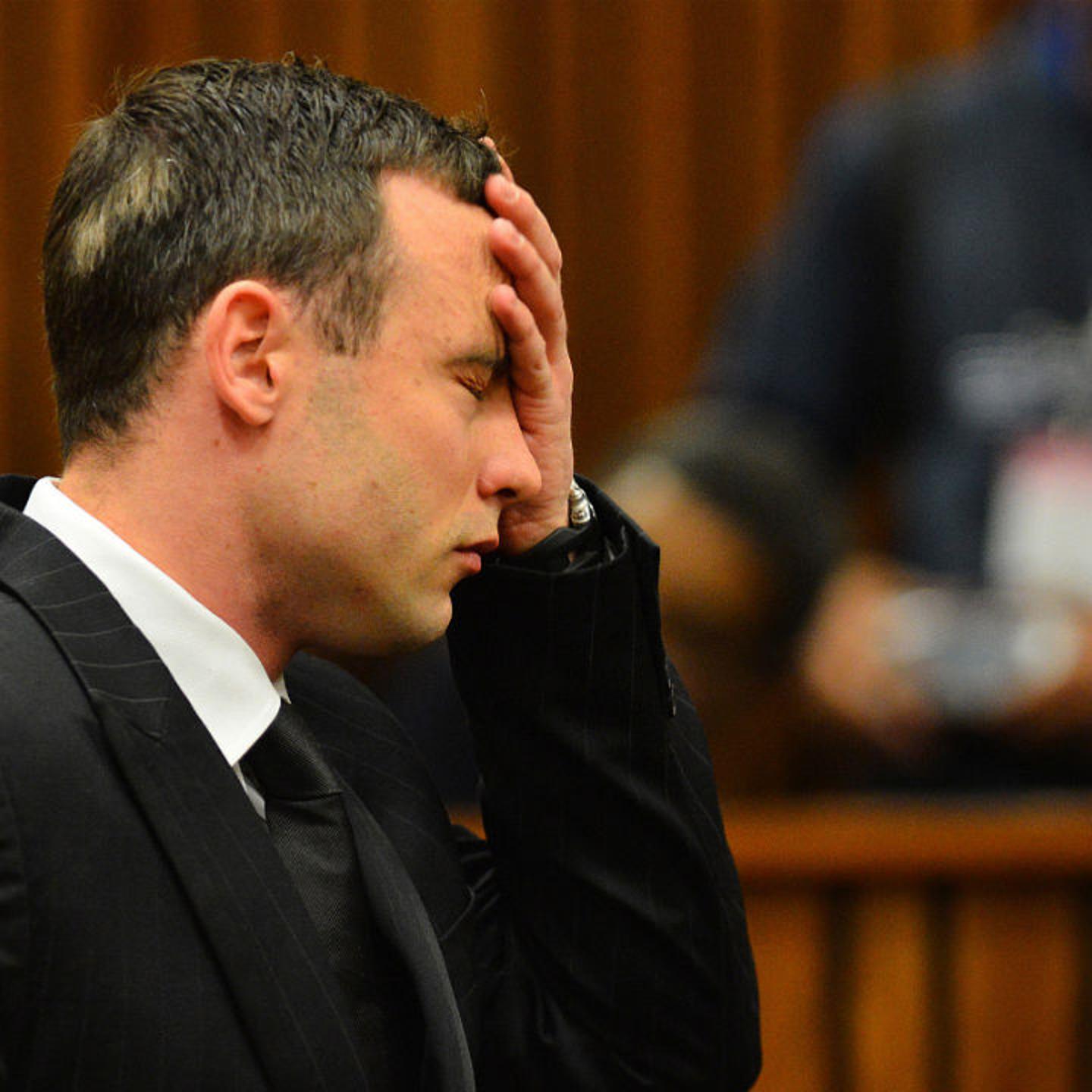 Oscar Pistorius listens to evidence in the Pretoria High Court on June 30, 2014, in Pretoria, South Africa. Oscar Pistorius stands accused of the murder of his girlfriend, Reeva Steenkamp, on February 14, 2013. This is Pistorius' official trial, the result of which will determine the paralympian athlete's fate.