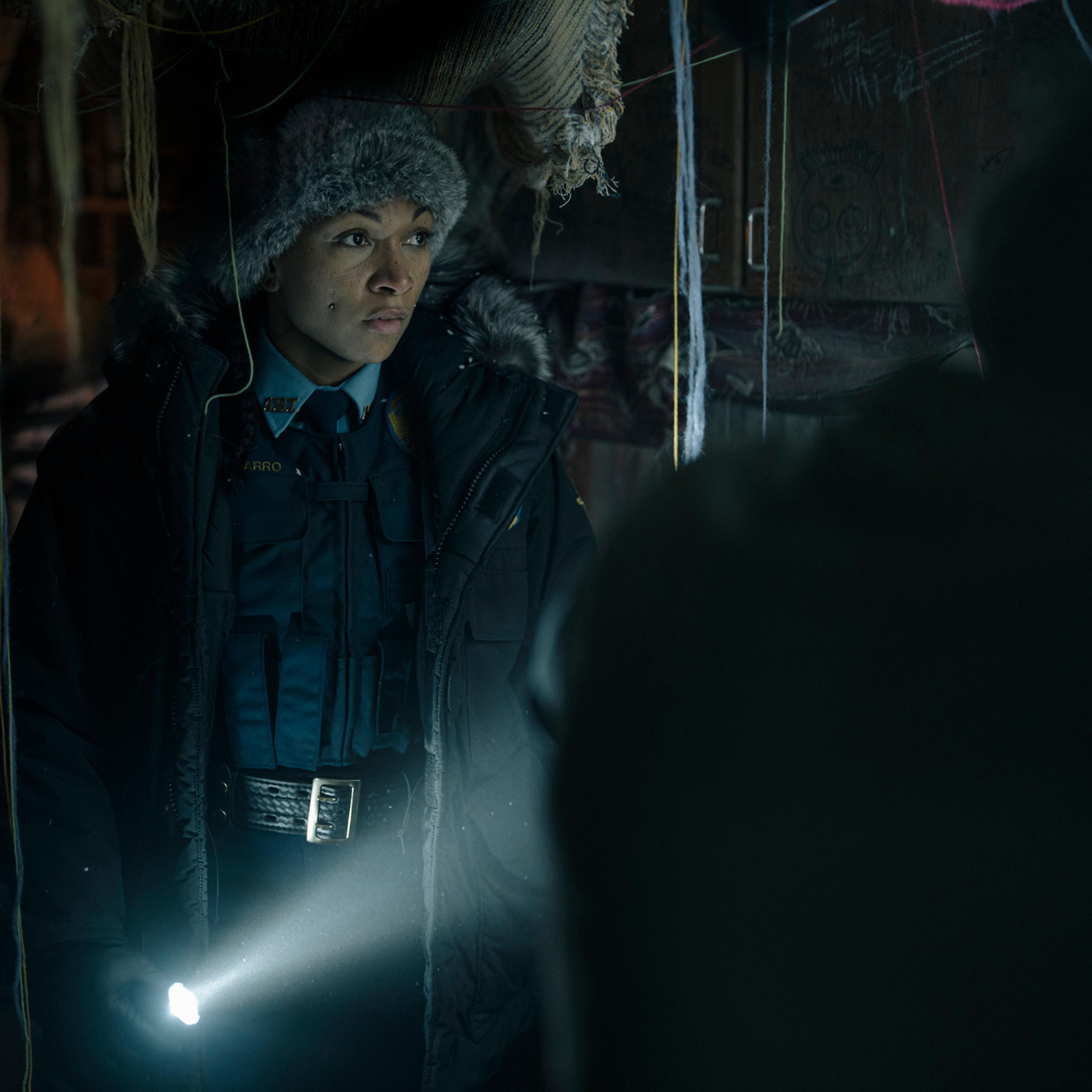 Kali Reis as Evangeline Navarro in 'True Detective: Night Country'