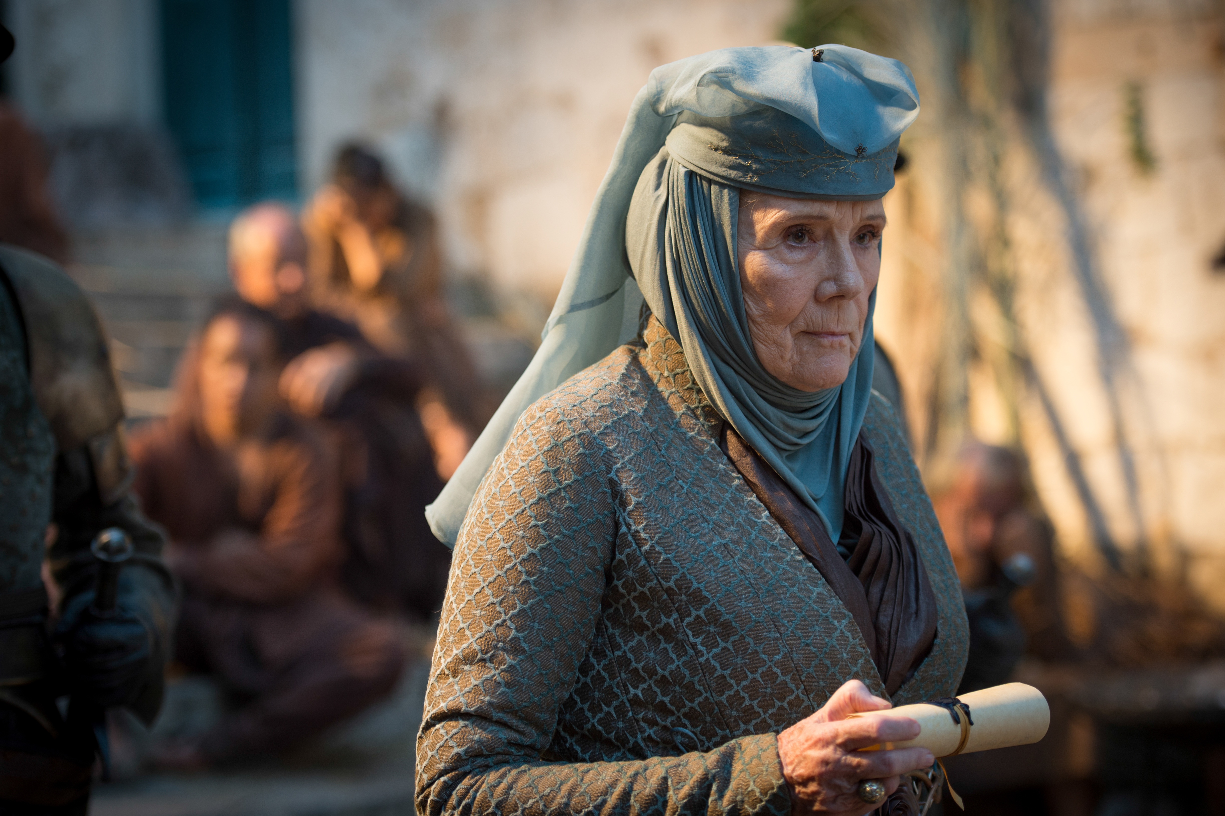 Diana Rigg as Olenna Tyrell in Game of Thrones