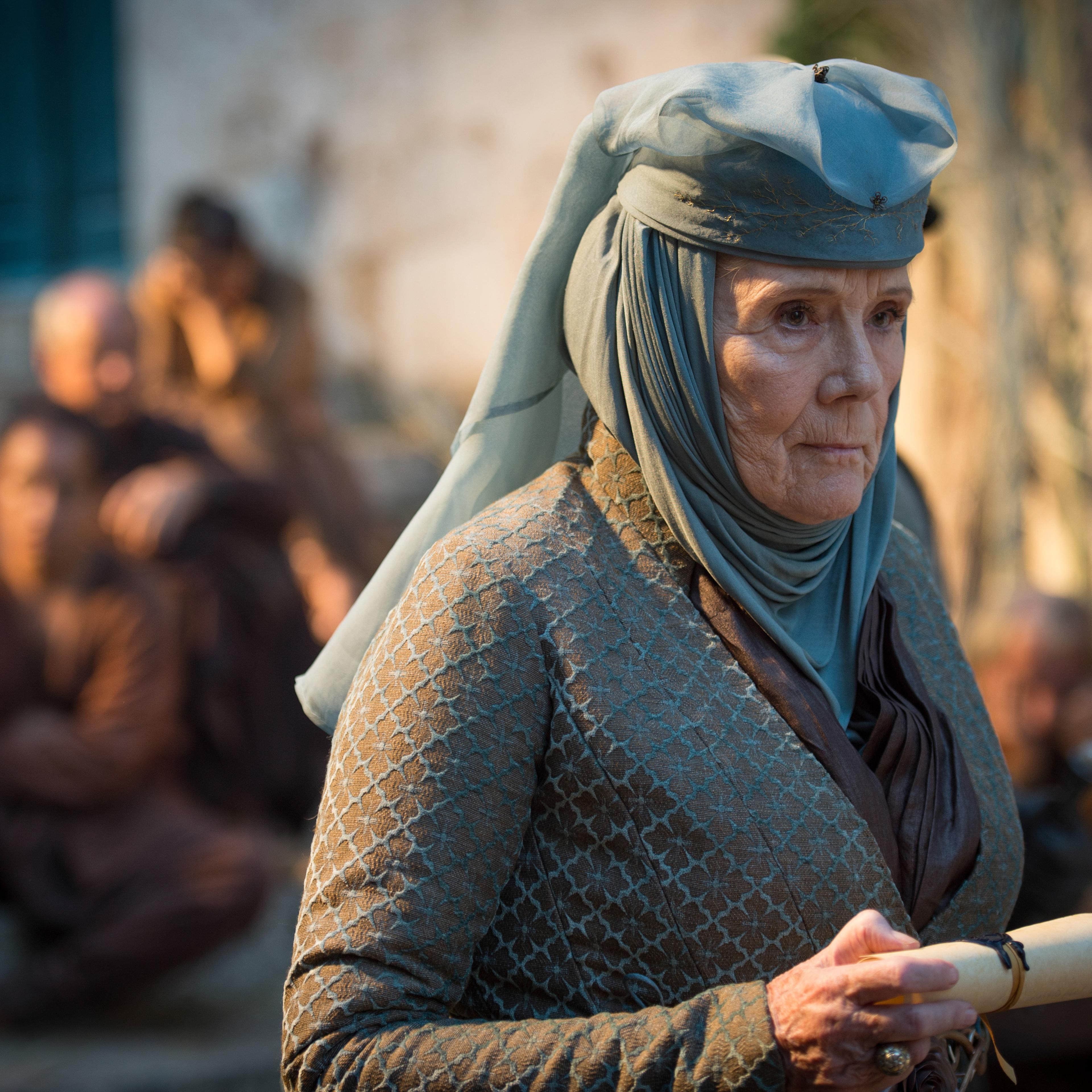 Diana Rigg as Olenna Tyrell in Game of Thrones