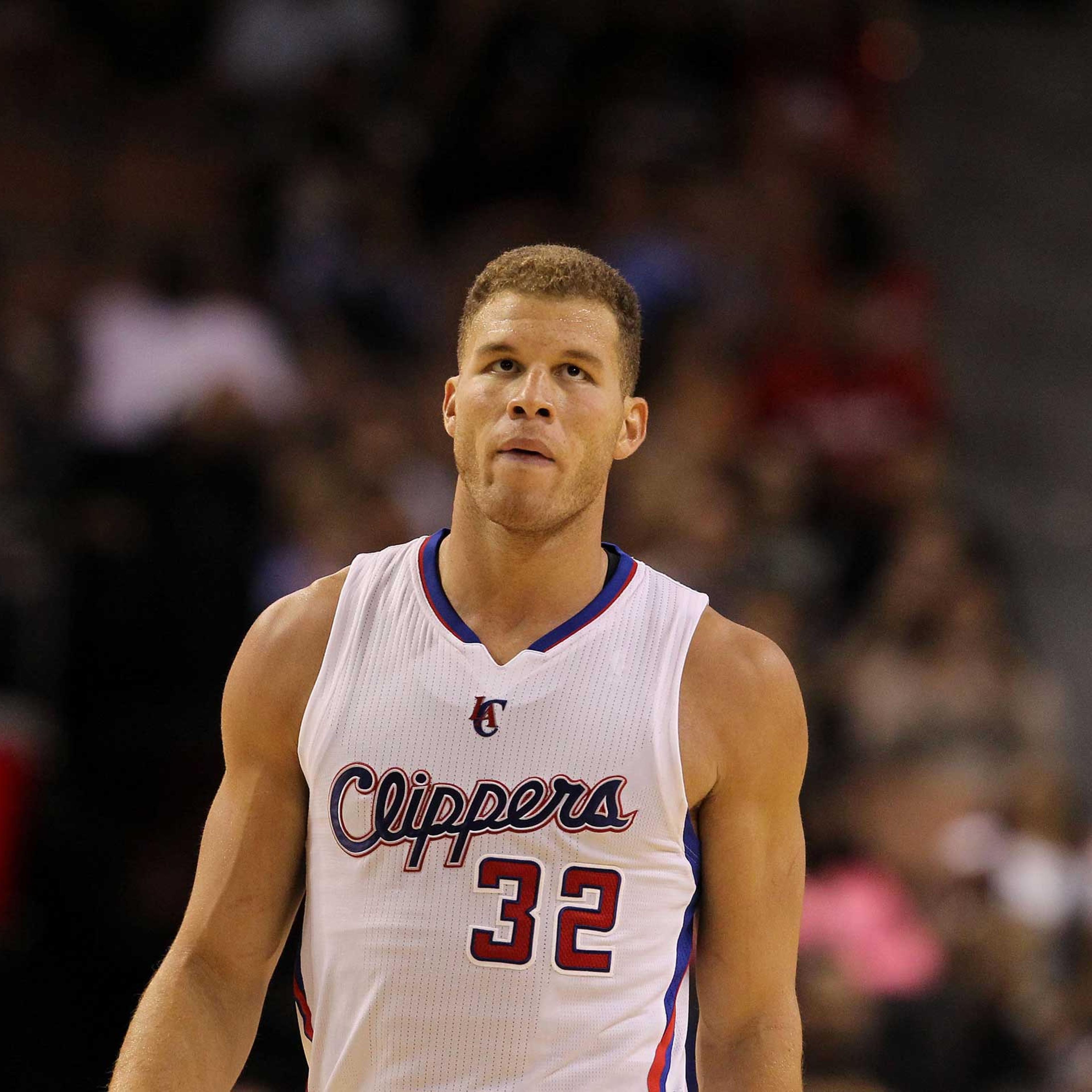 Los Angeles Clippers forward Blake Griffin during an NBA preseason game against the Denver Nuggets on Oct. 18, 2014, in Las Vegas.
