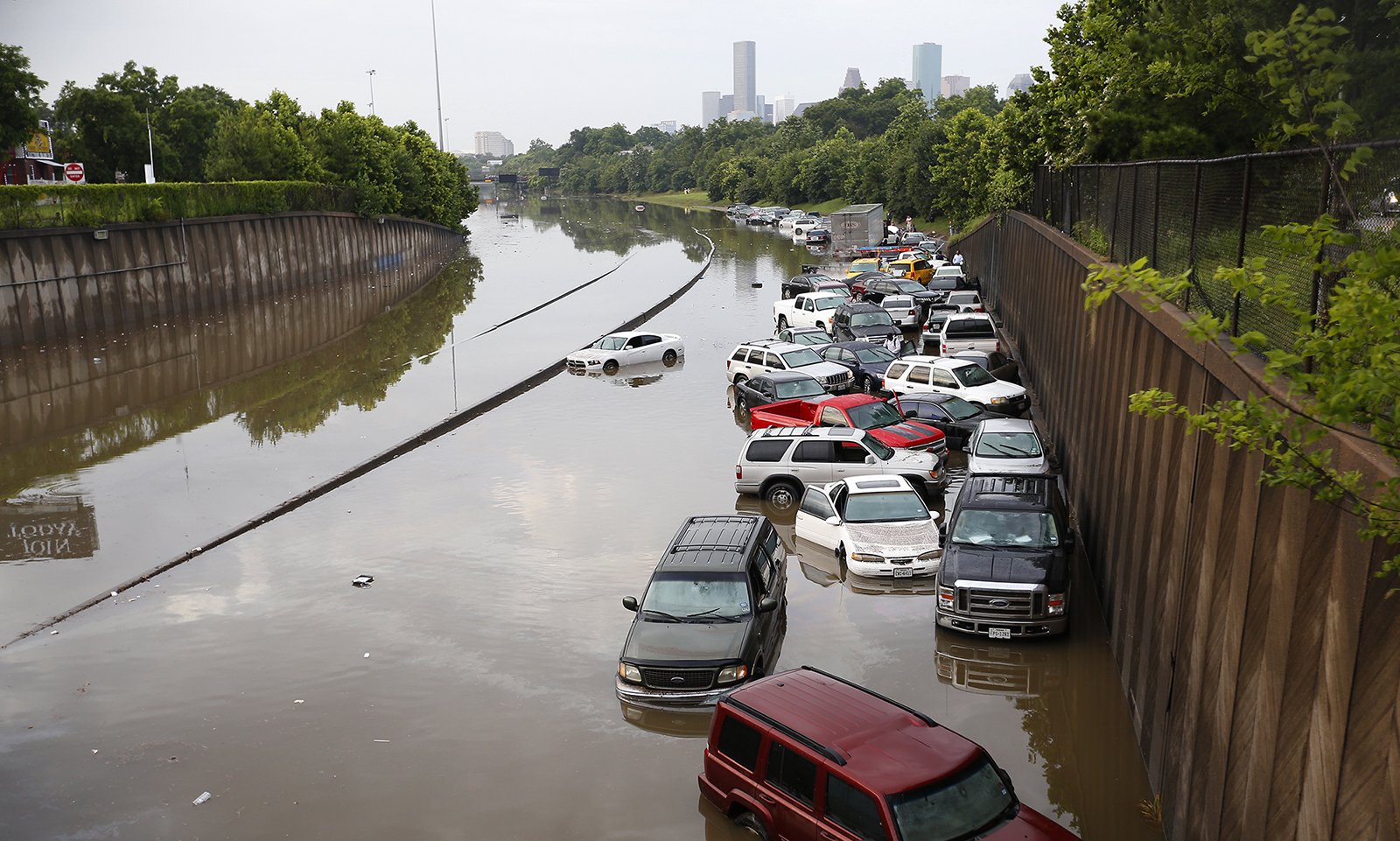 A road in Houston on May 26, 2015.