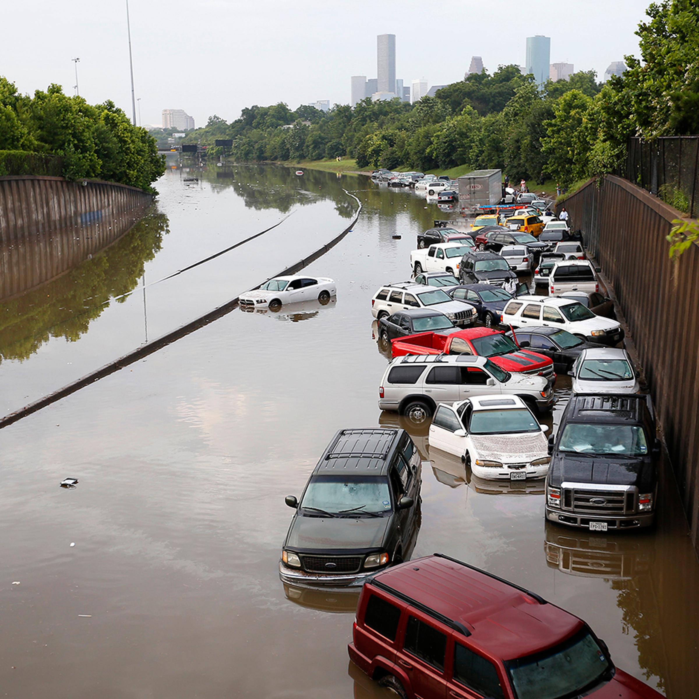 A road in Houston on May 26, 2015.