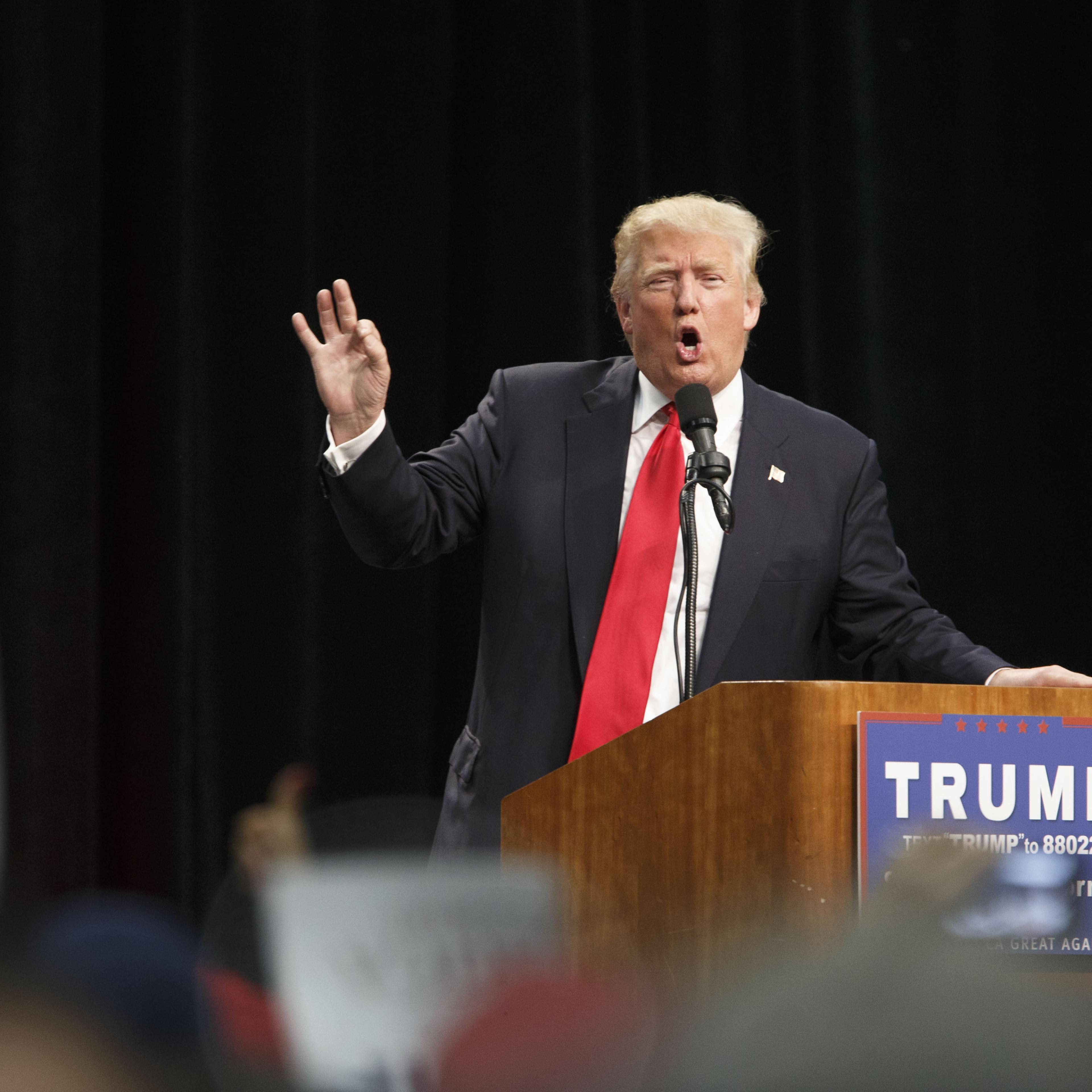Presumptive Republican Presidential Nominee Donald Trump Holds California Campaign Rally
