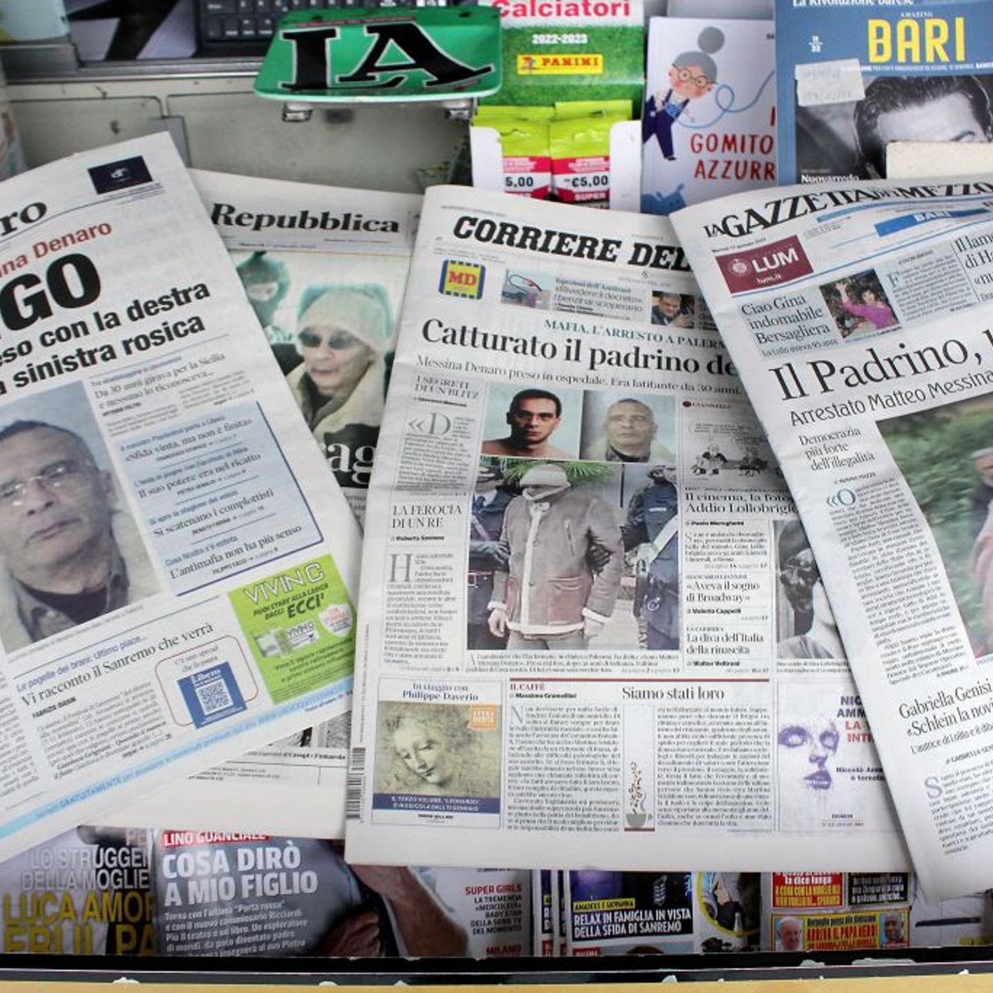 Italy's Most Wanted Mafia Boss Matteo Messina Denaro Arrested In Sicily