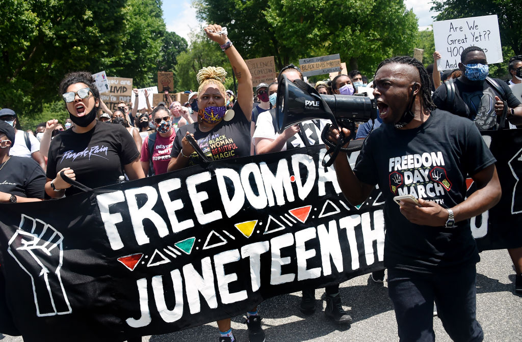 juneteenth us protests new-york chicago san francisco