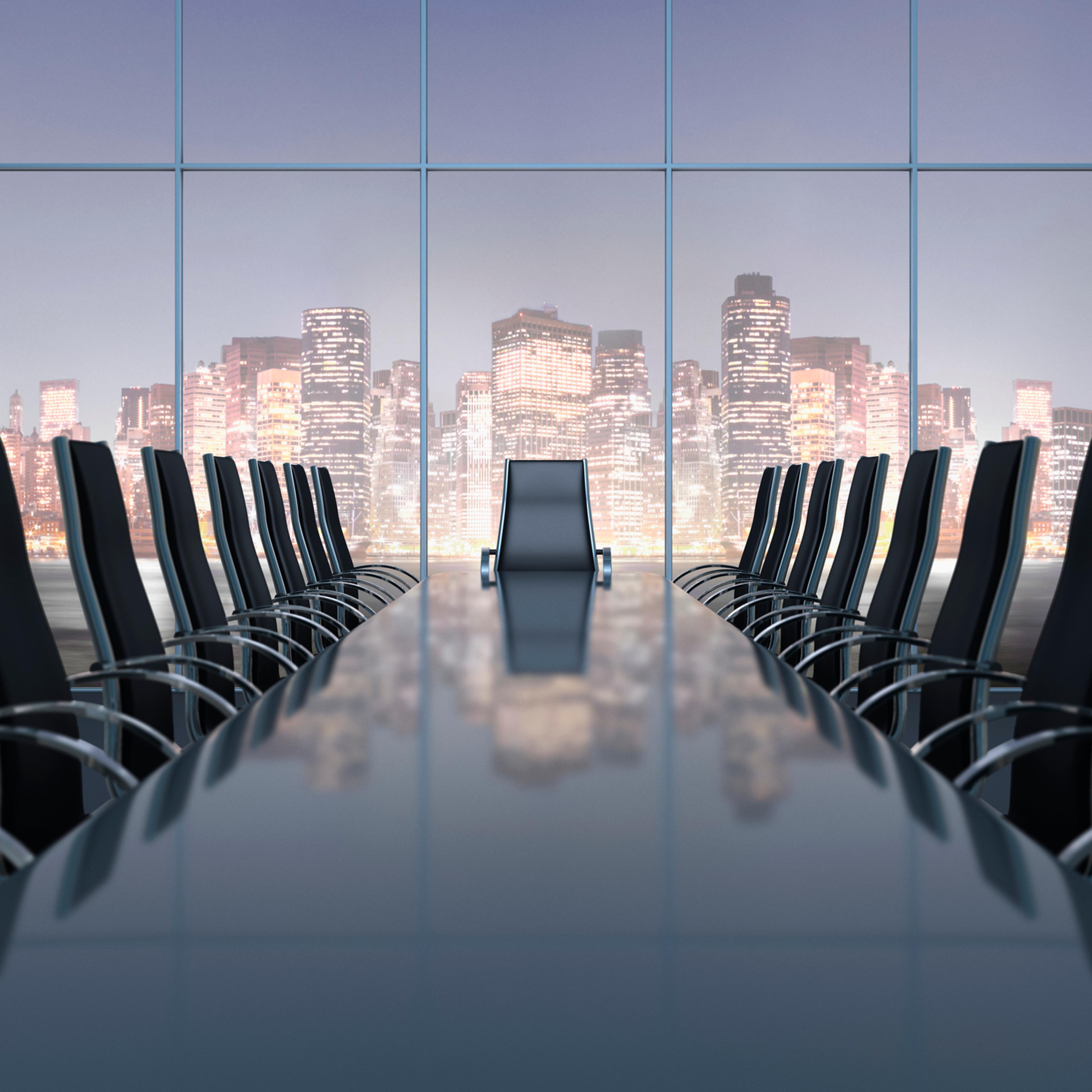 Corporate boardrooms are still overwhelming white and male
