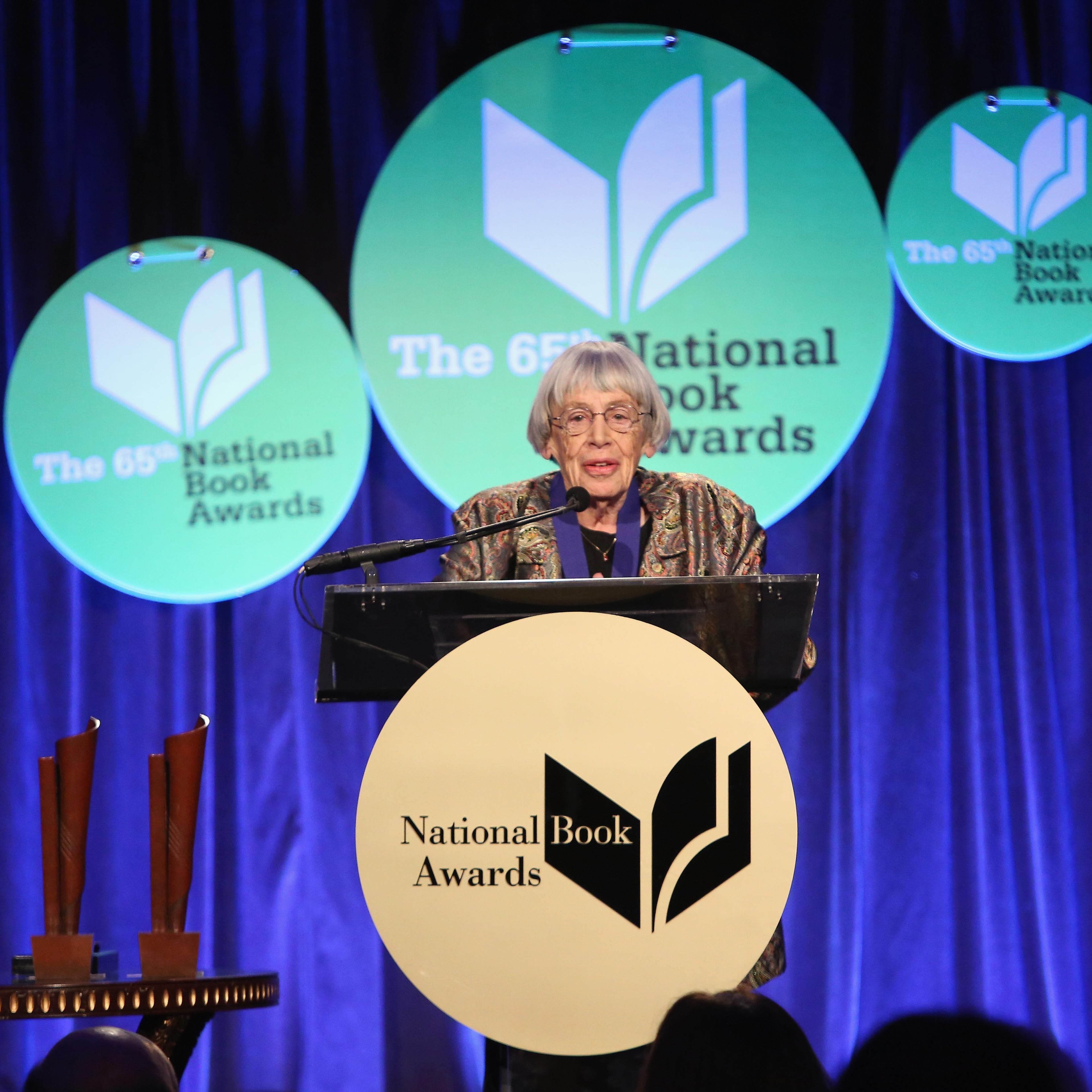Ursula K. Le Guin attends 2014 National Book Awards on Nov.19, 2014 in New York City.